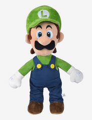 Simba Toys - Super Mario Luigi Plush, Jumbo - laveste priser - multicoloured - 0