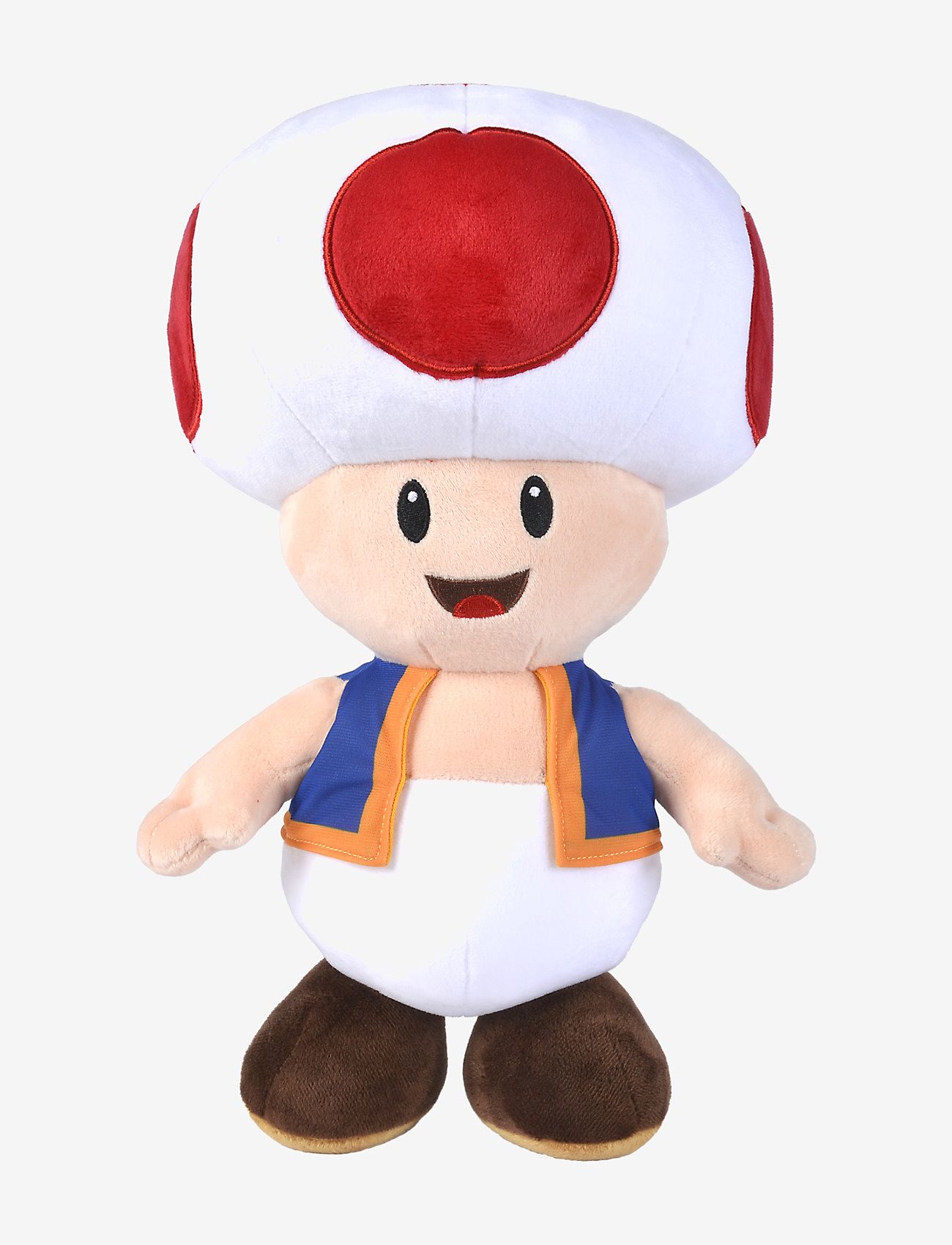Simba Toys - Super Mario Toad, Plush, 40 cm - white - 1