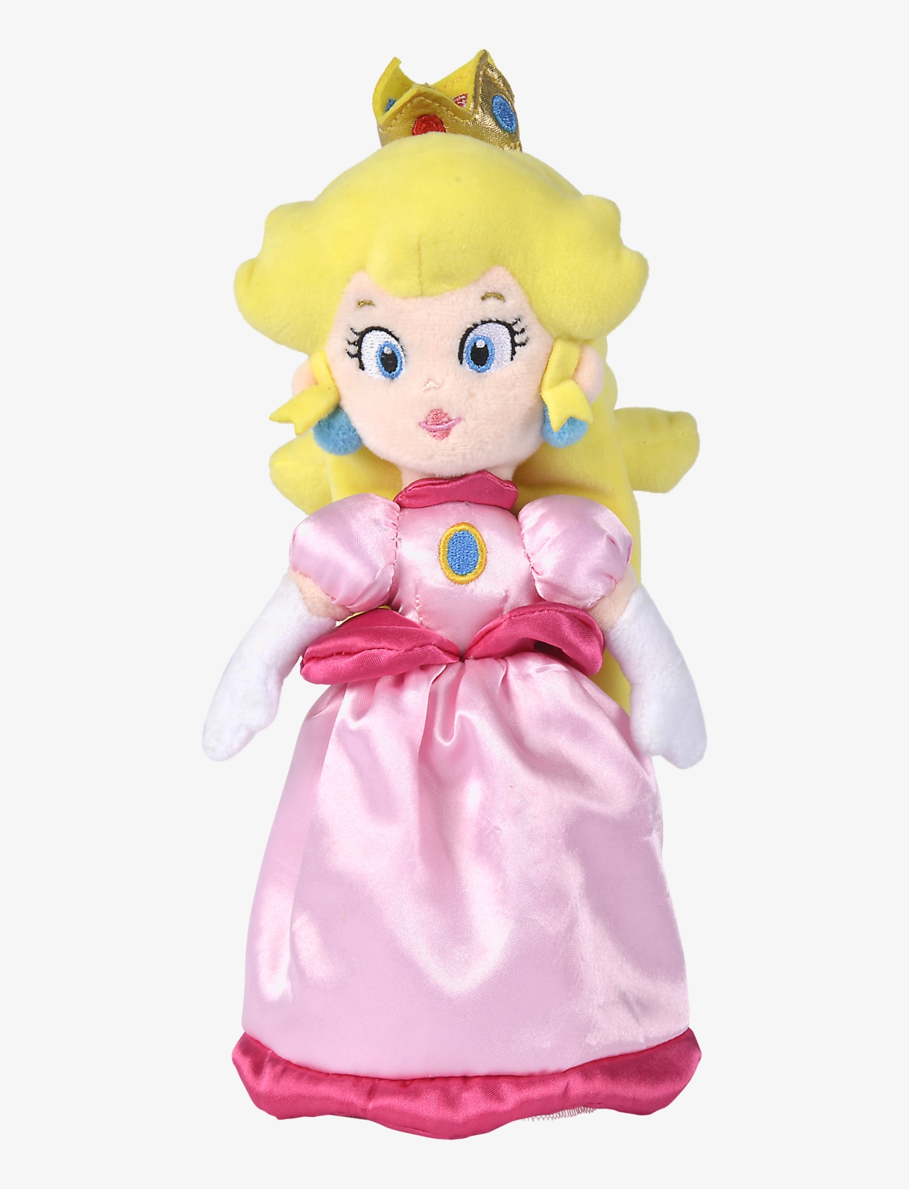 Super Mario Simba Legetøj Suma Peach, 27cm, One Size, Multi/patterned, Soft Legetøj > Stuffed Legetøj, Børn