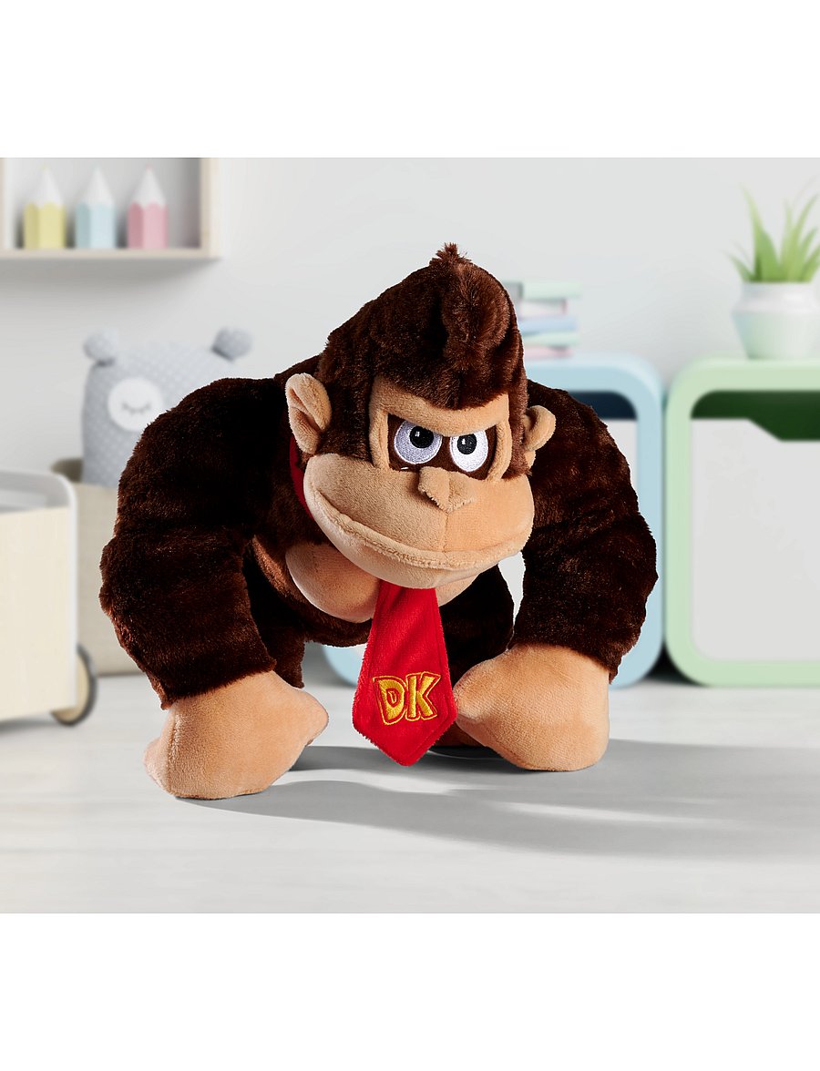 Super Mario - Simba Toys SuMa Donkey Kong Plush, 27cm - pehmed mänguasjad - brown - 0