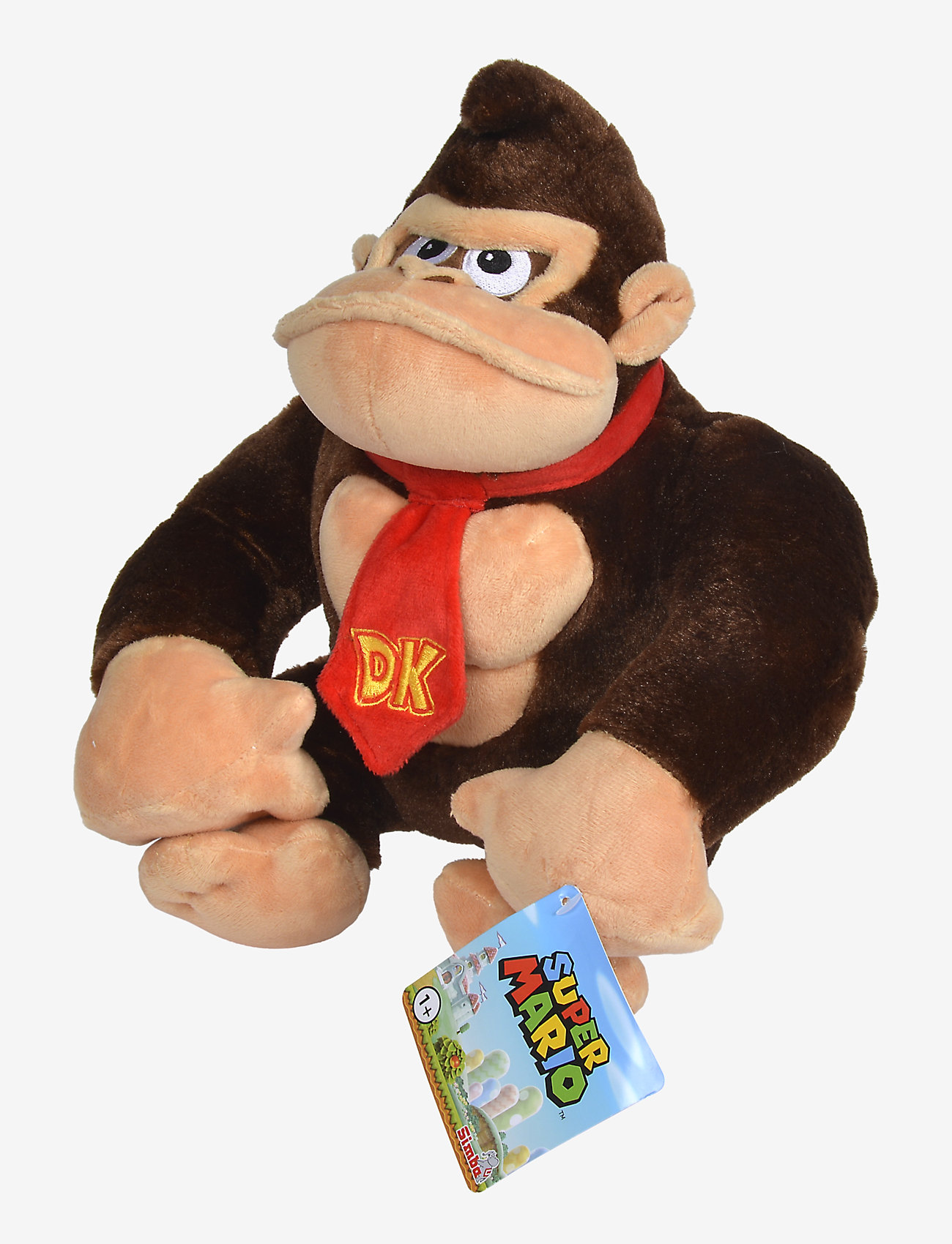 Super Mario - Simba Toys SuMa Donkey Kong Plush, 27cm - bamser - brown - 4