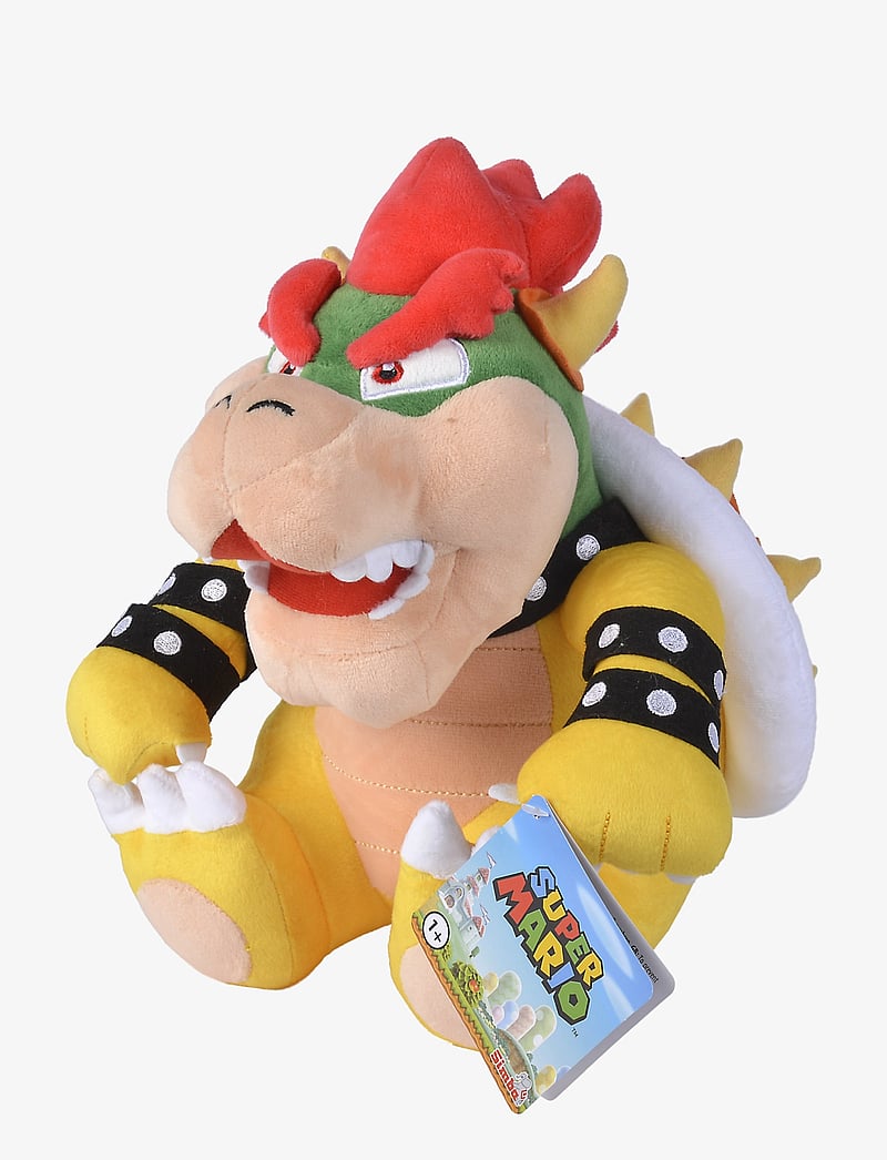 Super Mario - Simba Toys SuMa Bowser Plush, 27cm - pehmed mänguasjad - yellow - 2