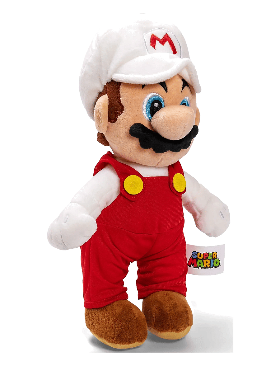 Super Mario - Super Mario - Fire Mario Plush Doll – 30 cm - multi coloured - 2