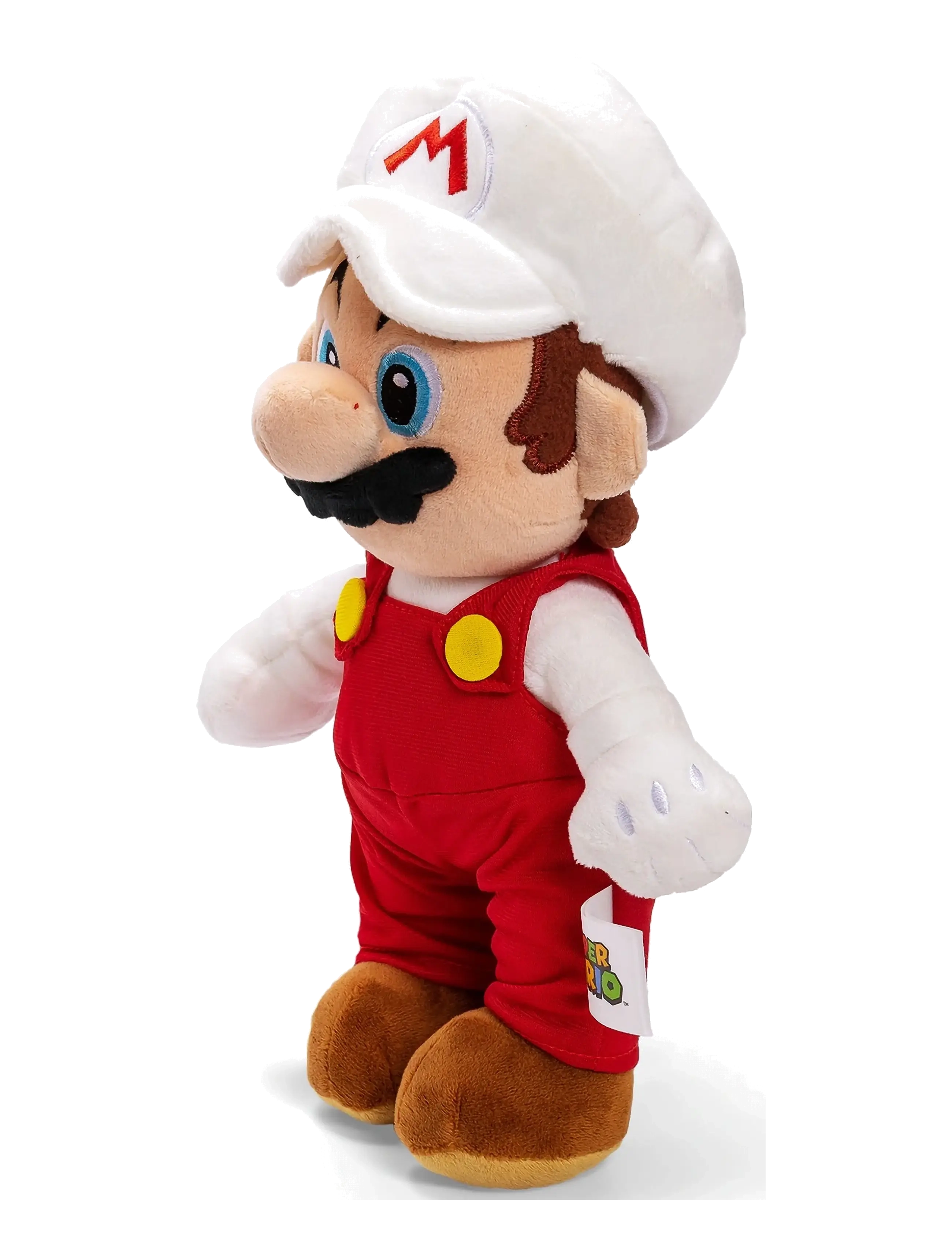 Super Mario - Super Mario - Fire Mario Plush Doll – 30 cm - multi coloured - 3