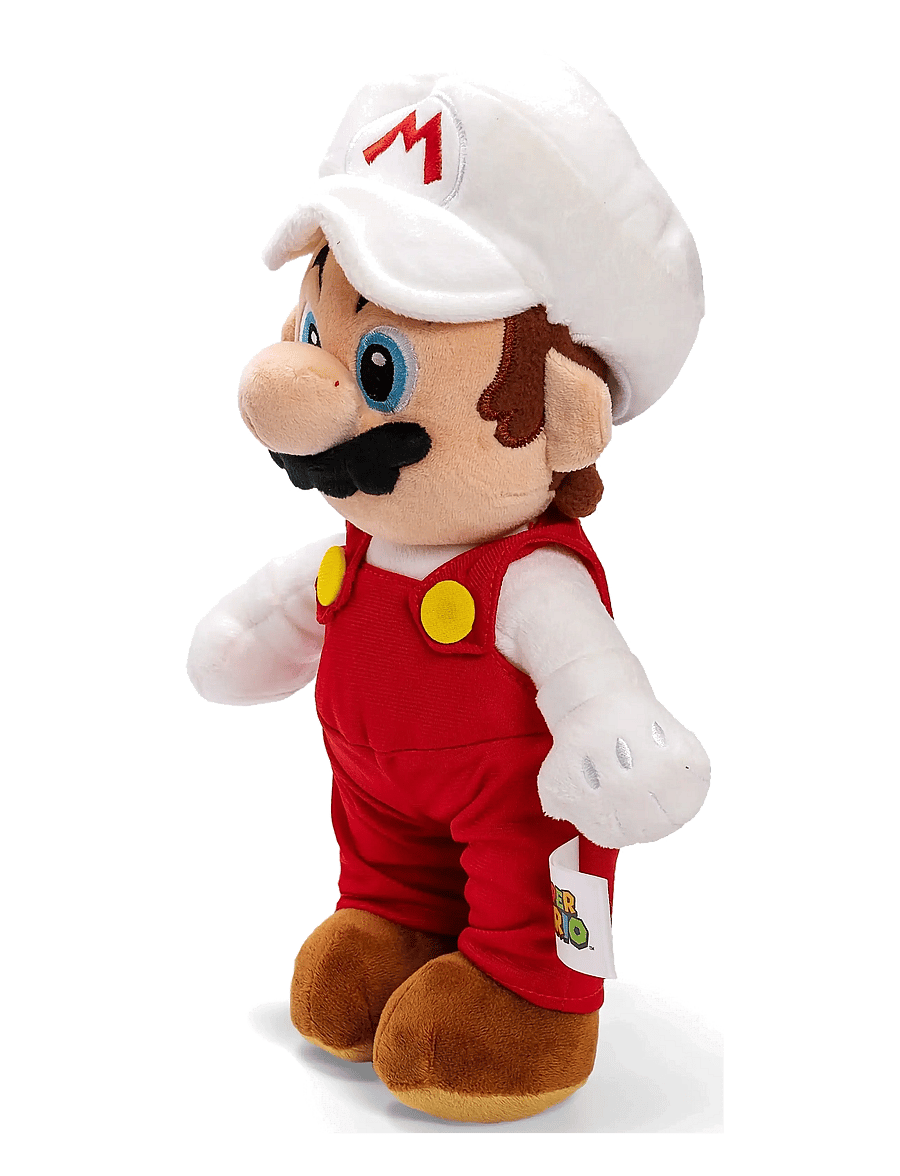 Super Mario - Super Mario - Fire Mario Plush Doll – 30 cm - multi coloured - 3