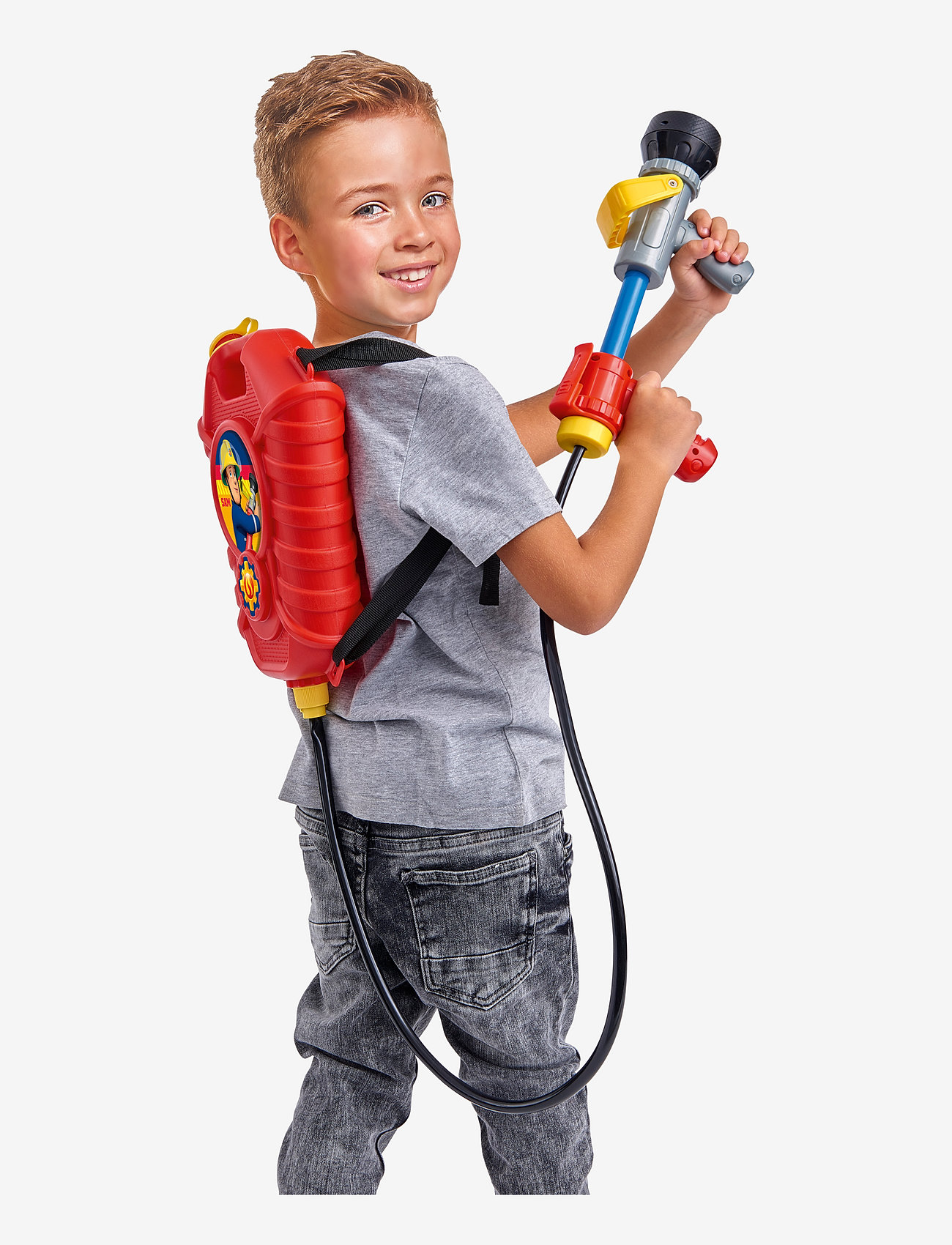 Simba Toys - Brandman Sam Vattenpistol med Ryggburen Tank - multicolor - 3