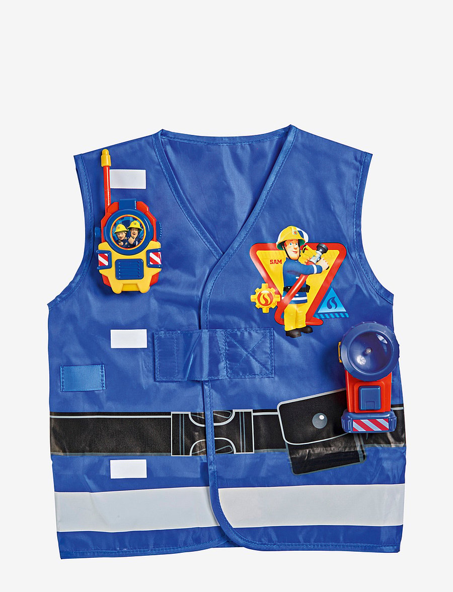 Brandman Sam - Brandman Sam Räddningsset - maskeradkläder - blue - 2