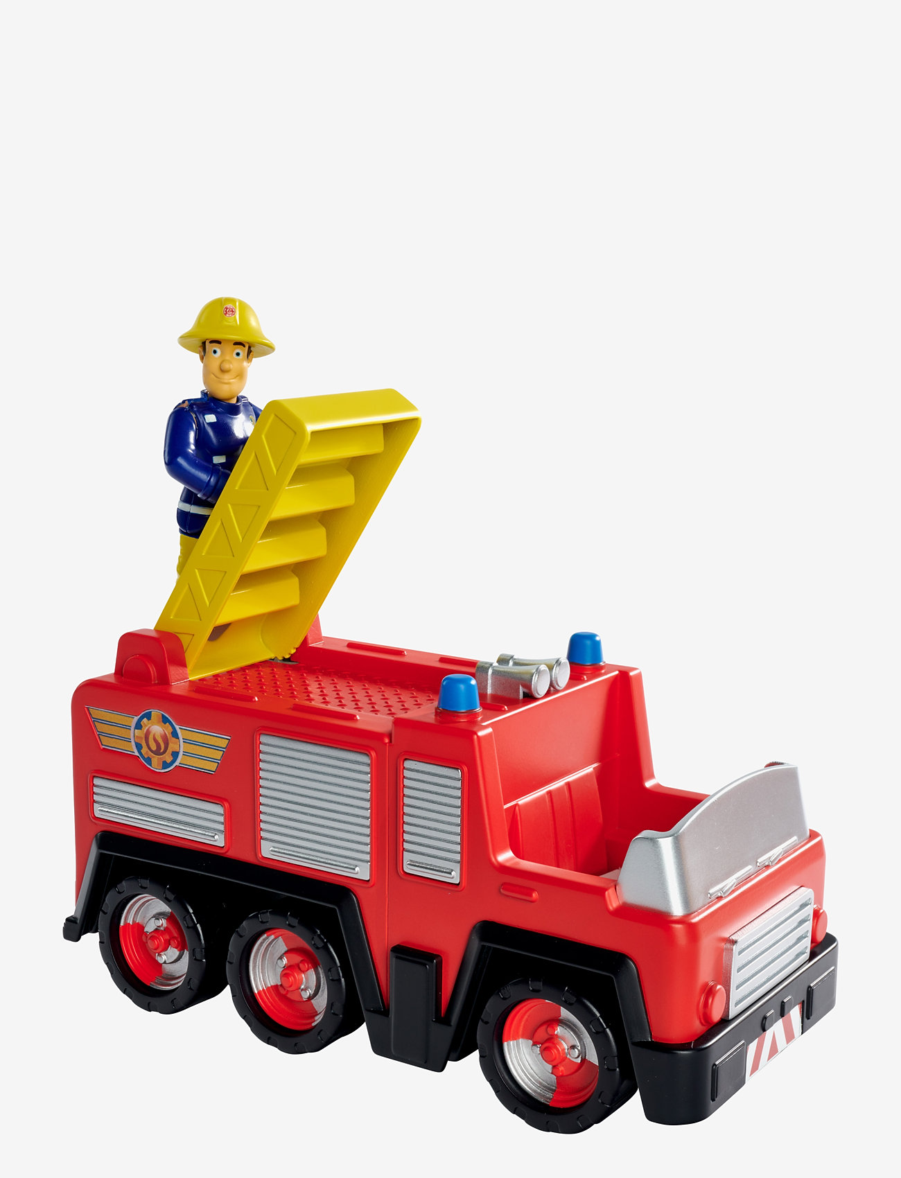 Simba Toys - Fireman Sam Jupiter Fire Truck with Sam Figurine - red - 0