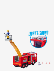 Simba Toys - Brandman Sam Brandbil Jupiter med Figur Säsong 13 - brandbilar - red - 9