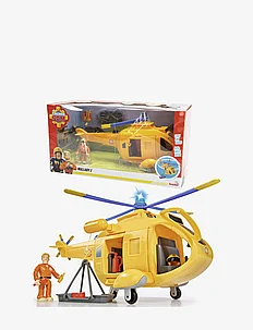 Fireman Sam Helicopter Wallaby II with Figurine, Simba Toys
