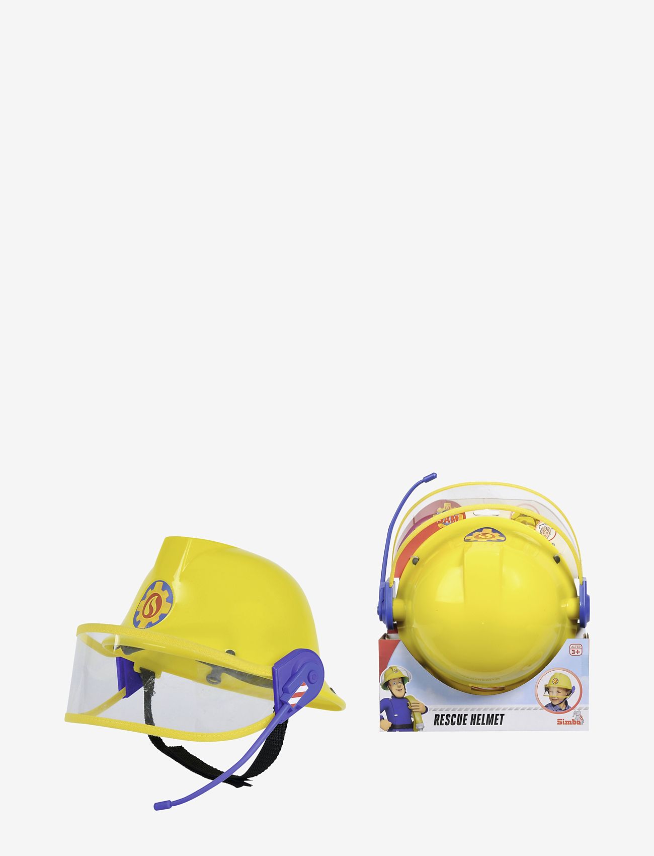 Simba Toys - Sam Plastic helmet with microphone - yellow - 0