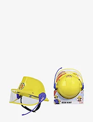 Simba Toys - Sam Plastic helmet with microphone - lelutyökalut - yellow - 0