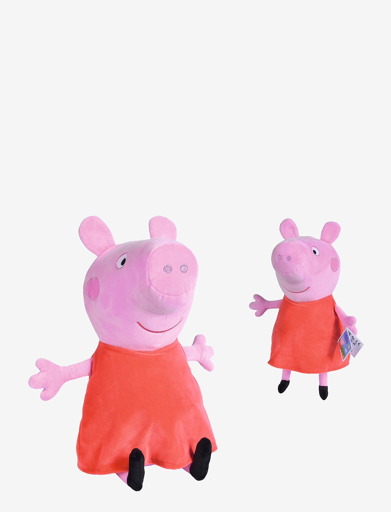 Simba Toys - Peppa Pig Plush Peppa, 33cm - alhaisimmat hinnat - pink - 0