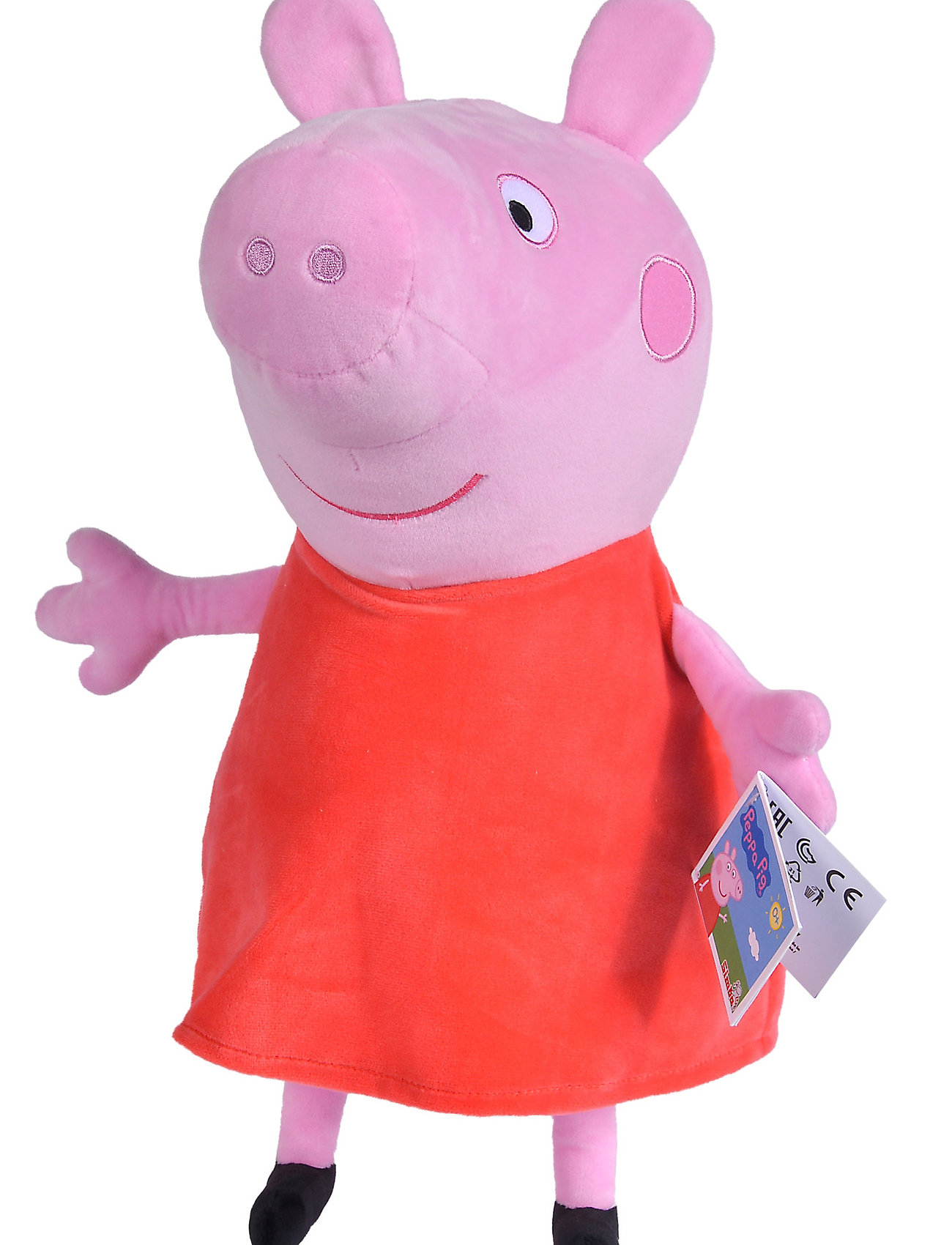 Simba Toys - Peppa Pig Plush Peppa, 33cm - laveste priser - pink - 1