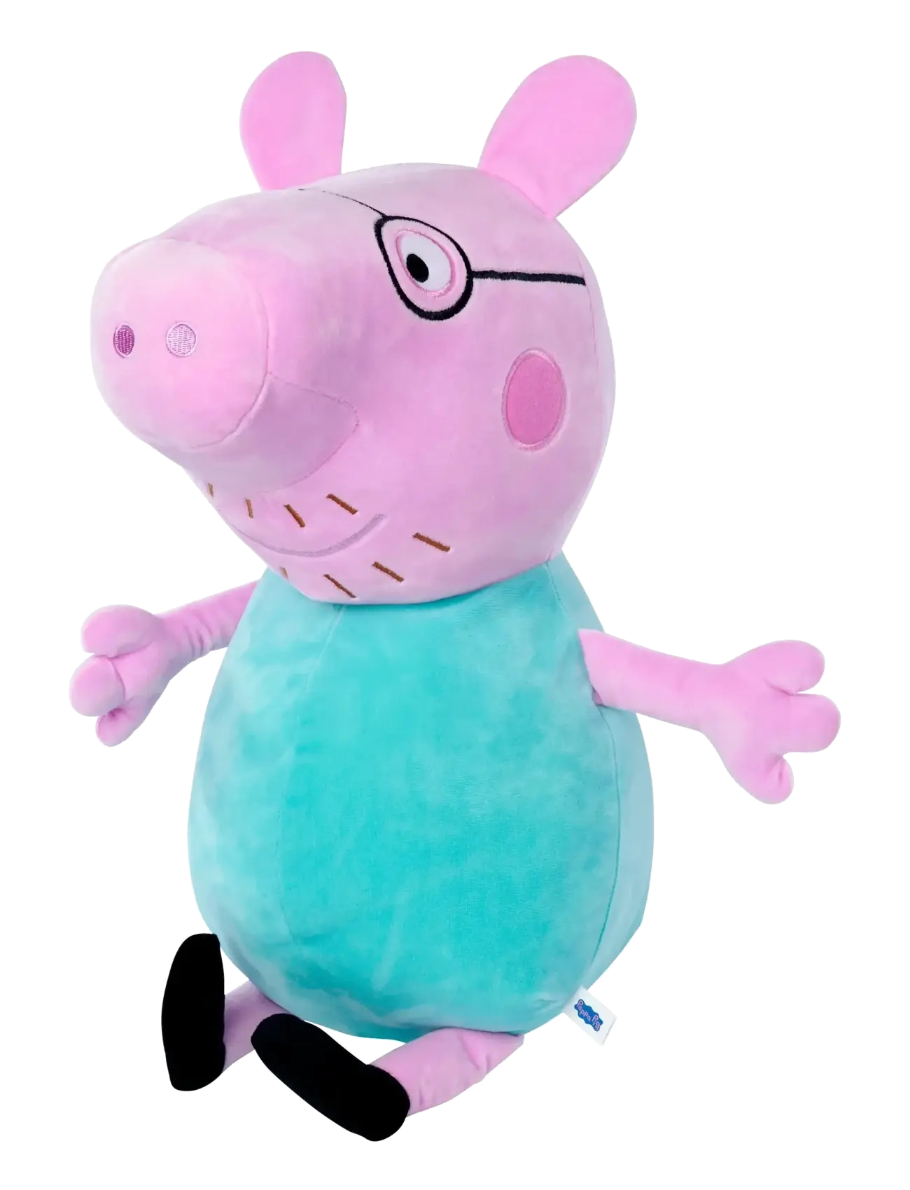 Simba Toys Peppa Pig Plush Papa Wutz, 37cm - Tøjdyr - MULTICOLOURED / pink/rose