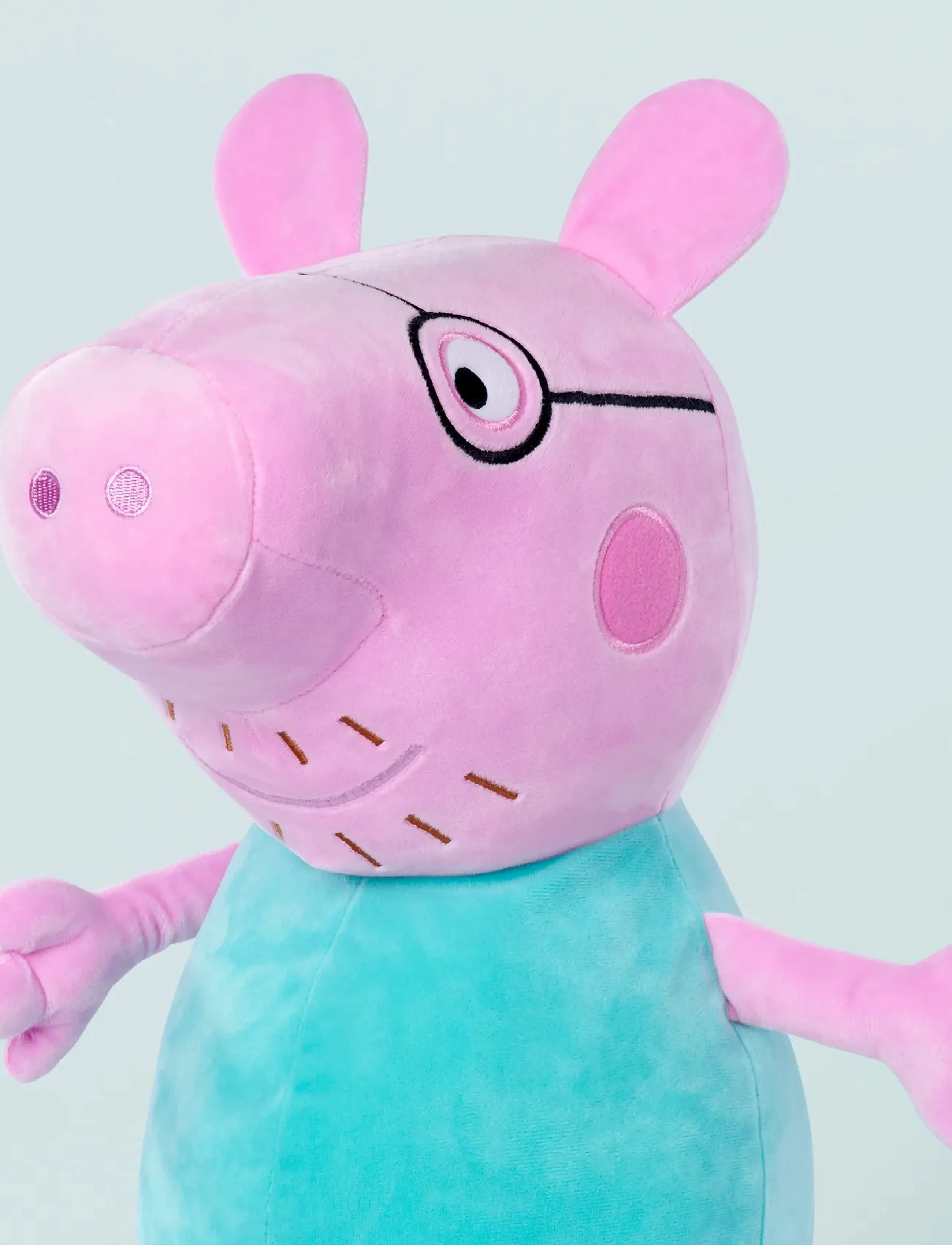 Gurli Gris - Peppa Pig Plush Papa Wutz, 37cm - bamser - multicoloured - 3