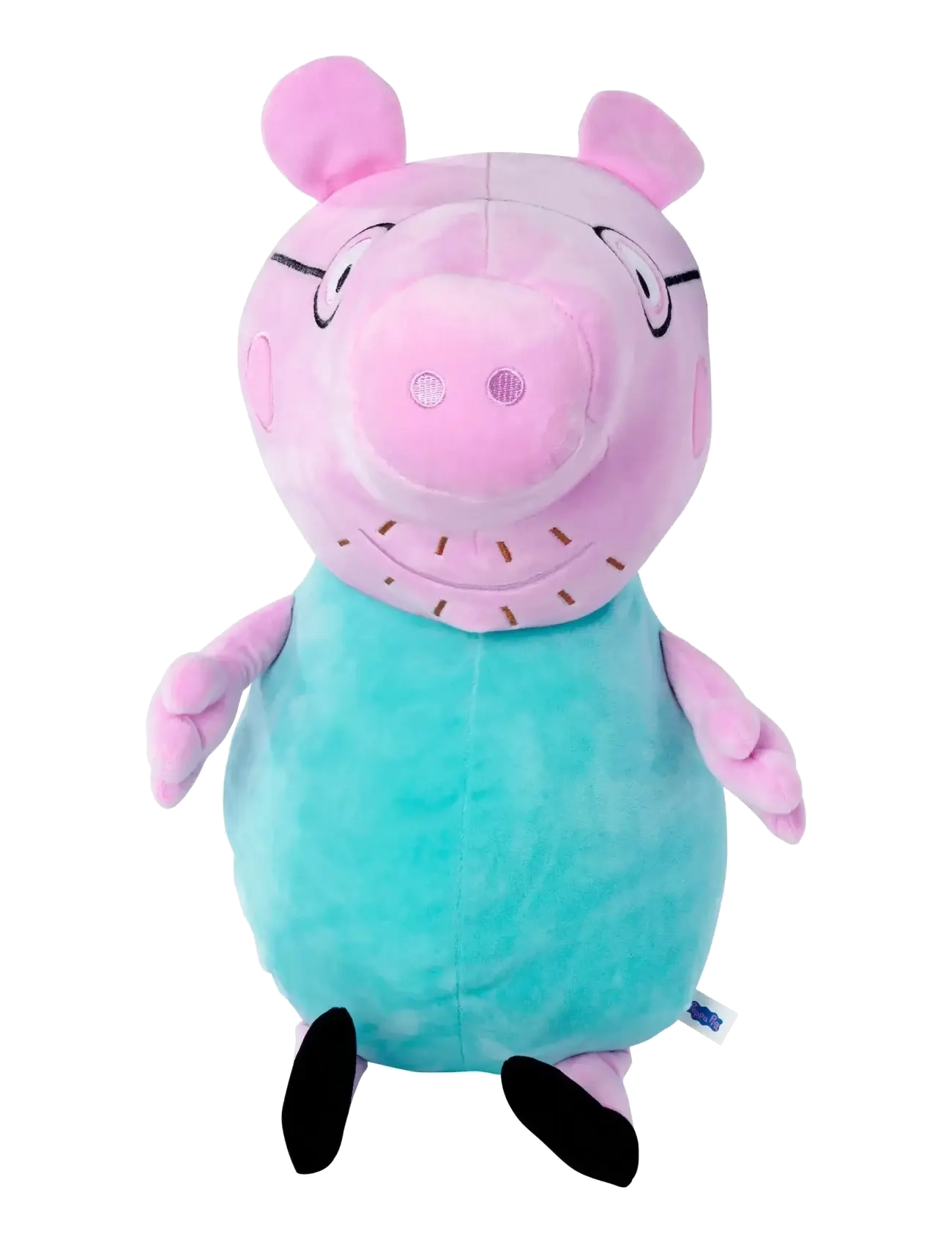 Gurli Gris - Peppa Pig Plush Papa Wutz, 37cm - bamser - multicoloured - 2