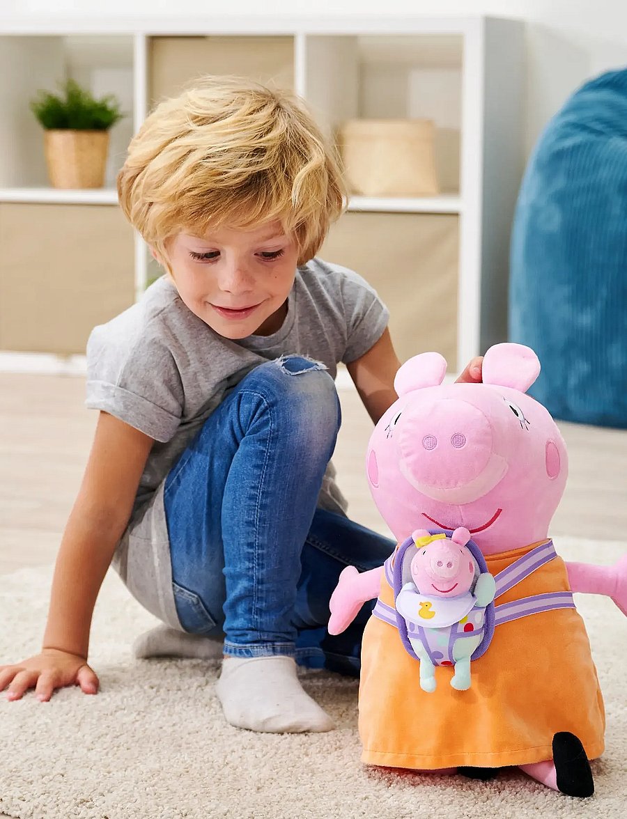 Peppa Wutz - Peppa Pig - Mum Wutz New Era, 33cm - kuscheltiere - multicolor - 0