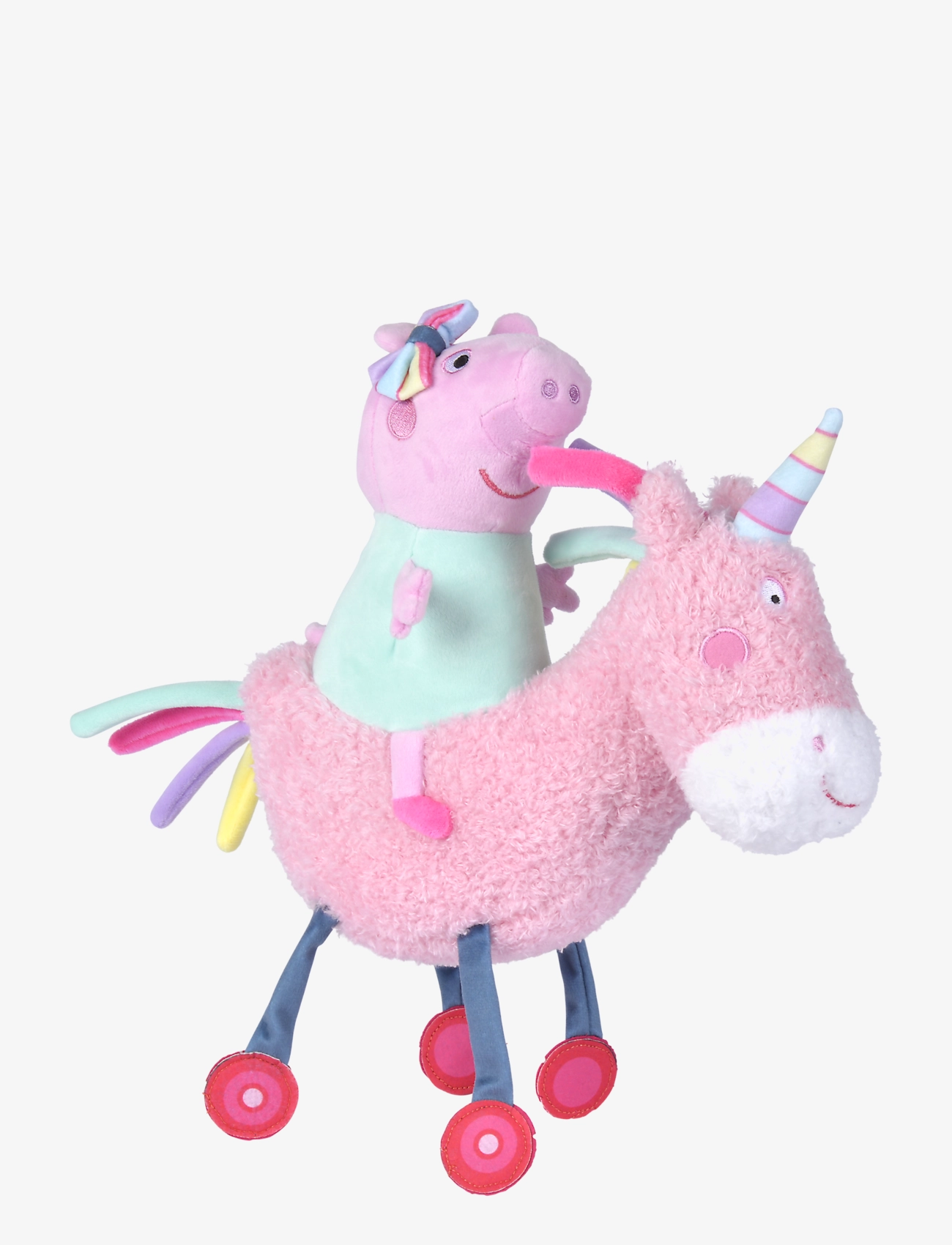 Simba Toys - Peppa Pig Plush Peppa with Unicorn - pink - 0