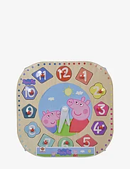 Simba Toys - Peppa Pig, Teaching Clock - knoppuslespil - pink - 0