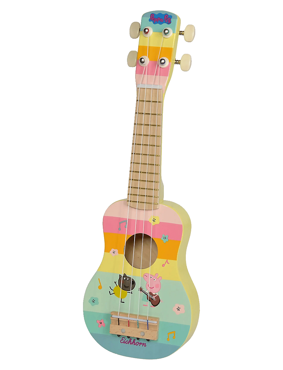 Peppa Wutz - Peppa Pig Wooden Ukulele 43cm - musikinstrument - multicoloured - 1