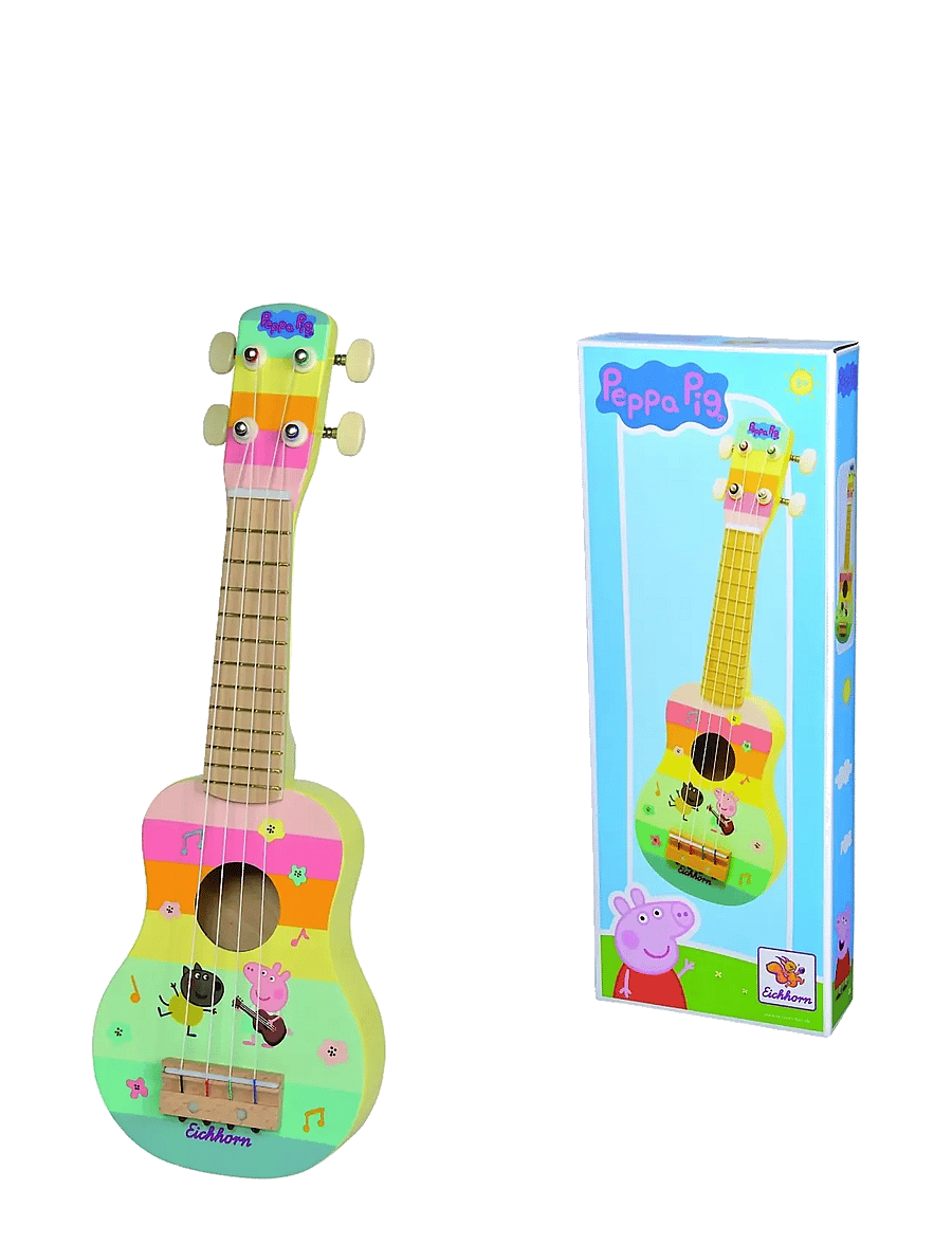 Peppa Wutz - Peppa Pig Wooden Ukulele 43cm - musikinstrument - multicoloured - 2