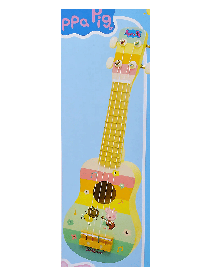 Peppa Wutz - Peppa Pig Wooden Ukulele 43cm - musikinstrument - multicoloured - 3