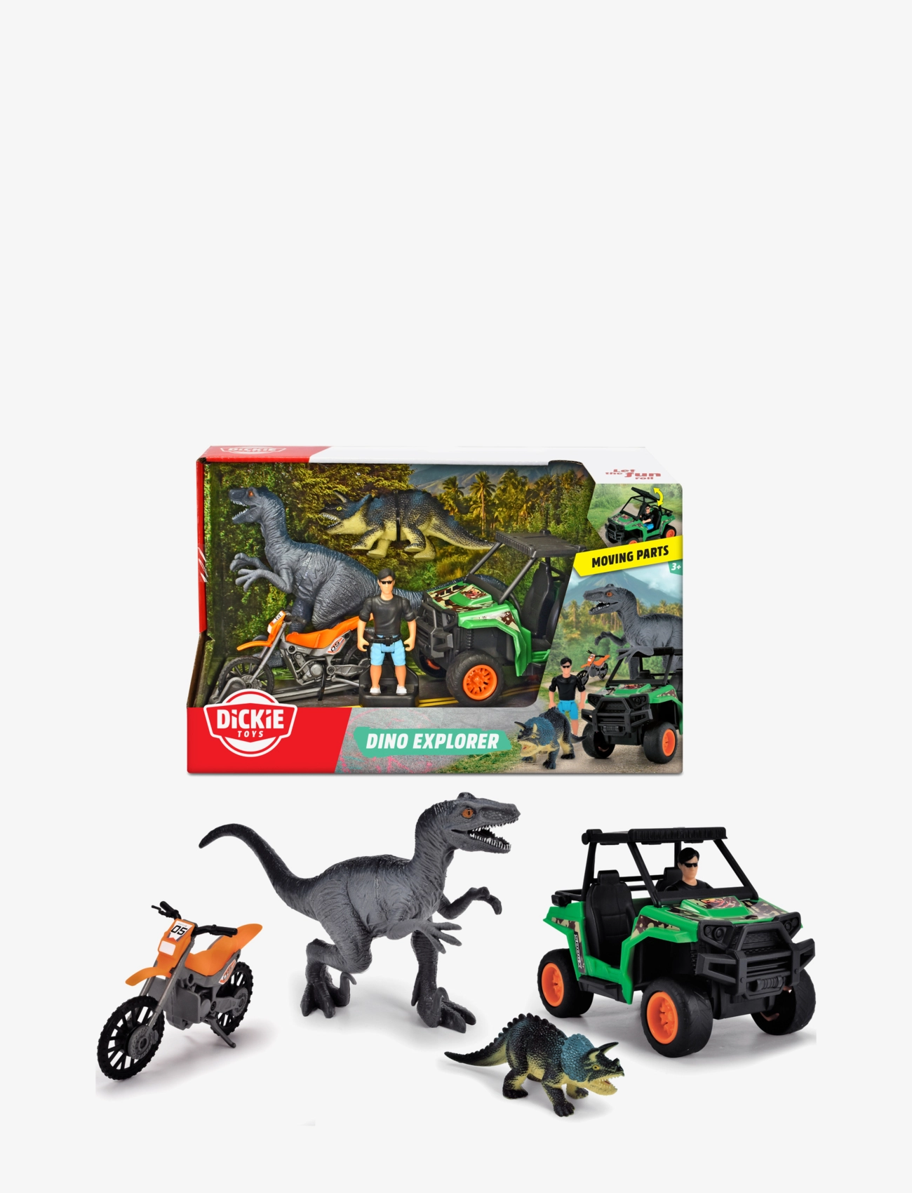 SIMBA Spielzeug Dickie Spielzeug Dino Tracker Patterned - One Size - Kinder