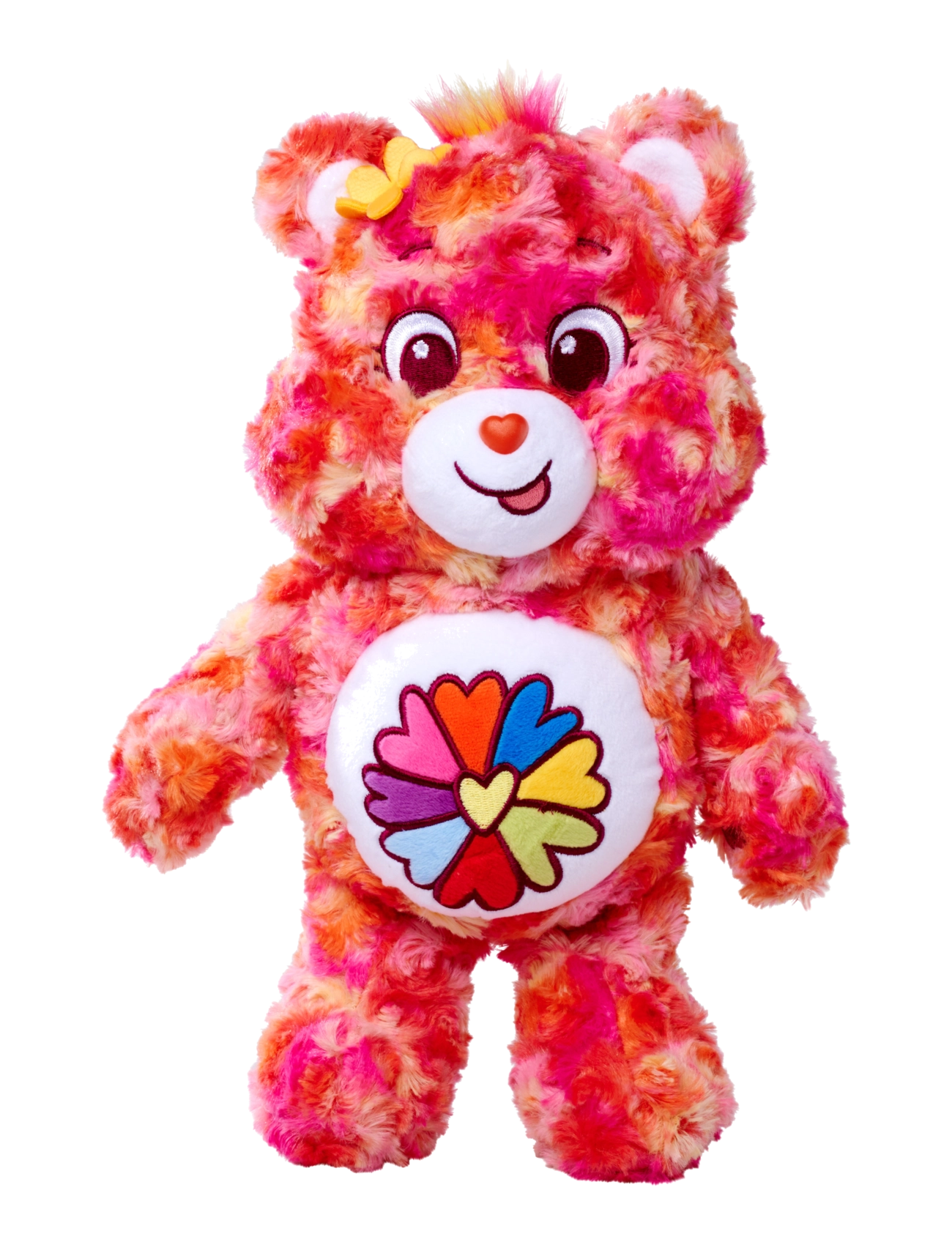 Simba Toys - Care Bears Plush - Flower Power Bear (35 cm) - red - 1