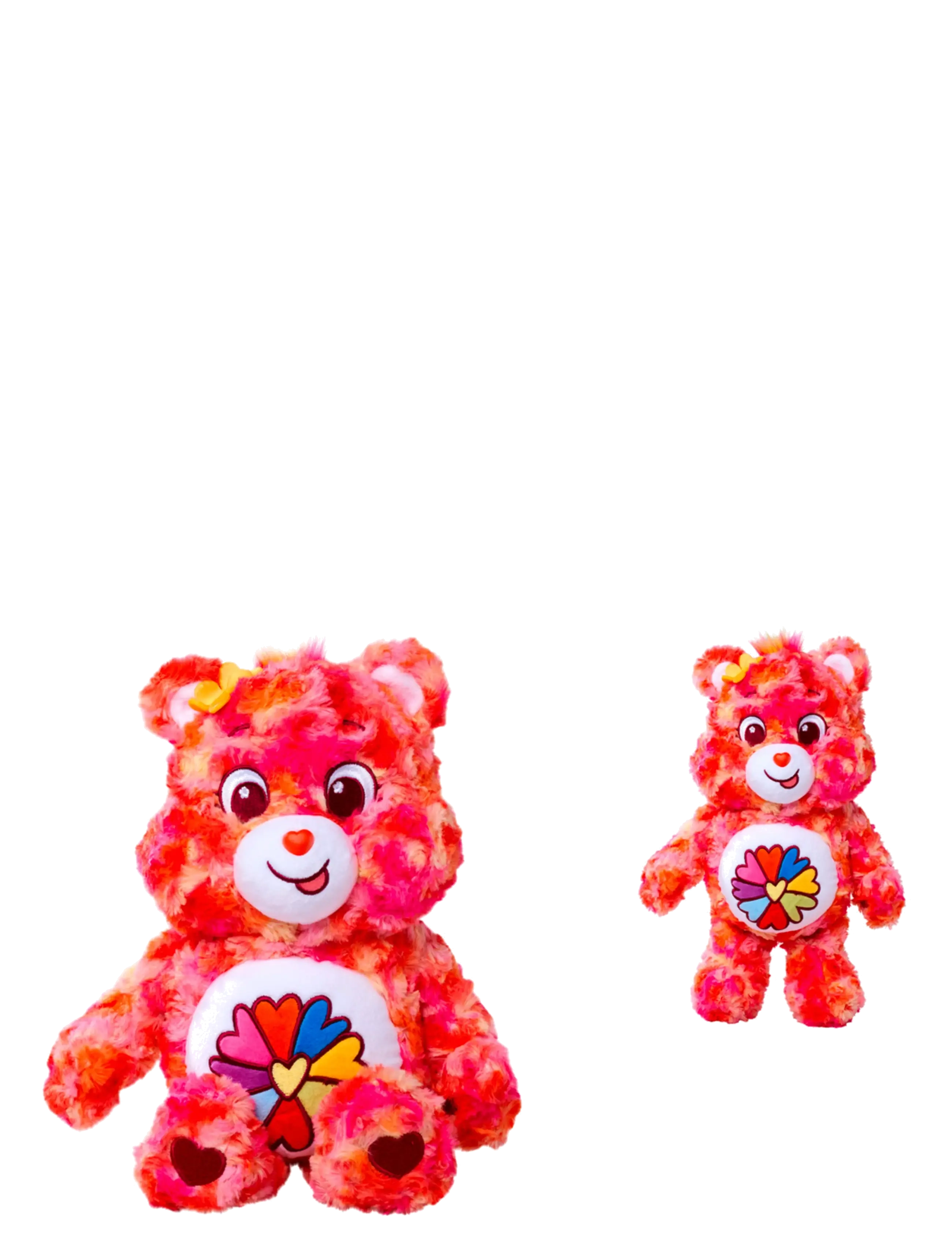 Simba Toys - Care Bears Plush - Flower Power Bear (35 cm) - red - 2