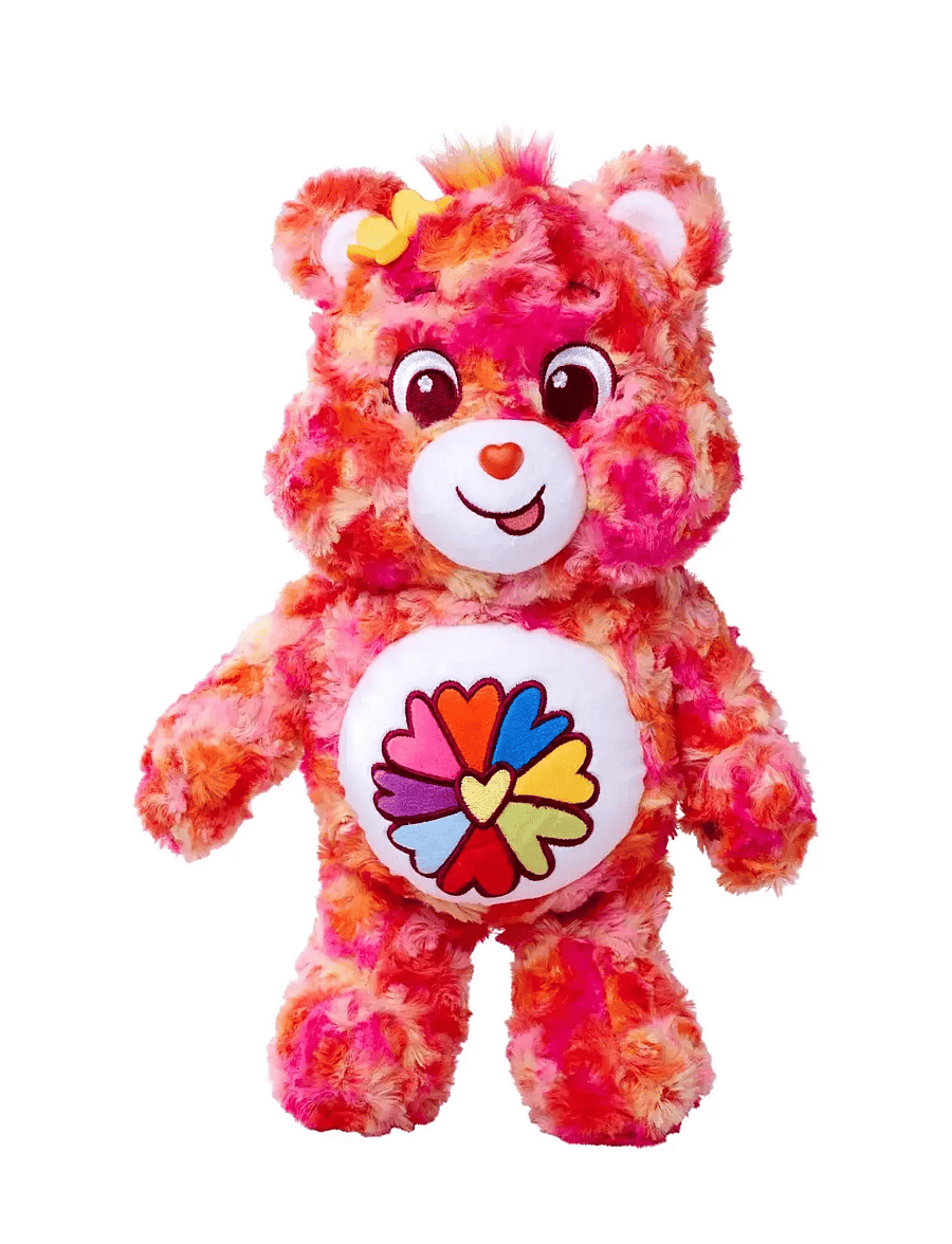 Simba Toys - Care Bears Plush - Flower Power Bear (35 cm) - mjúk leikföng & fígúrur - multi coloured - 2