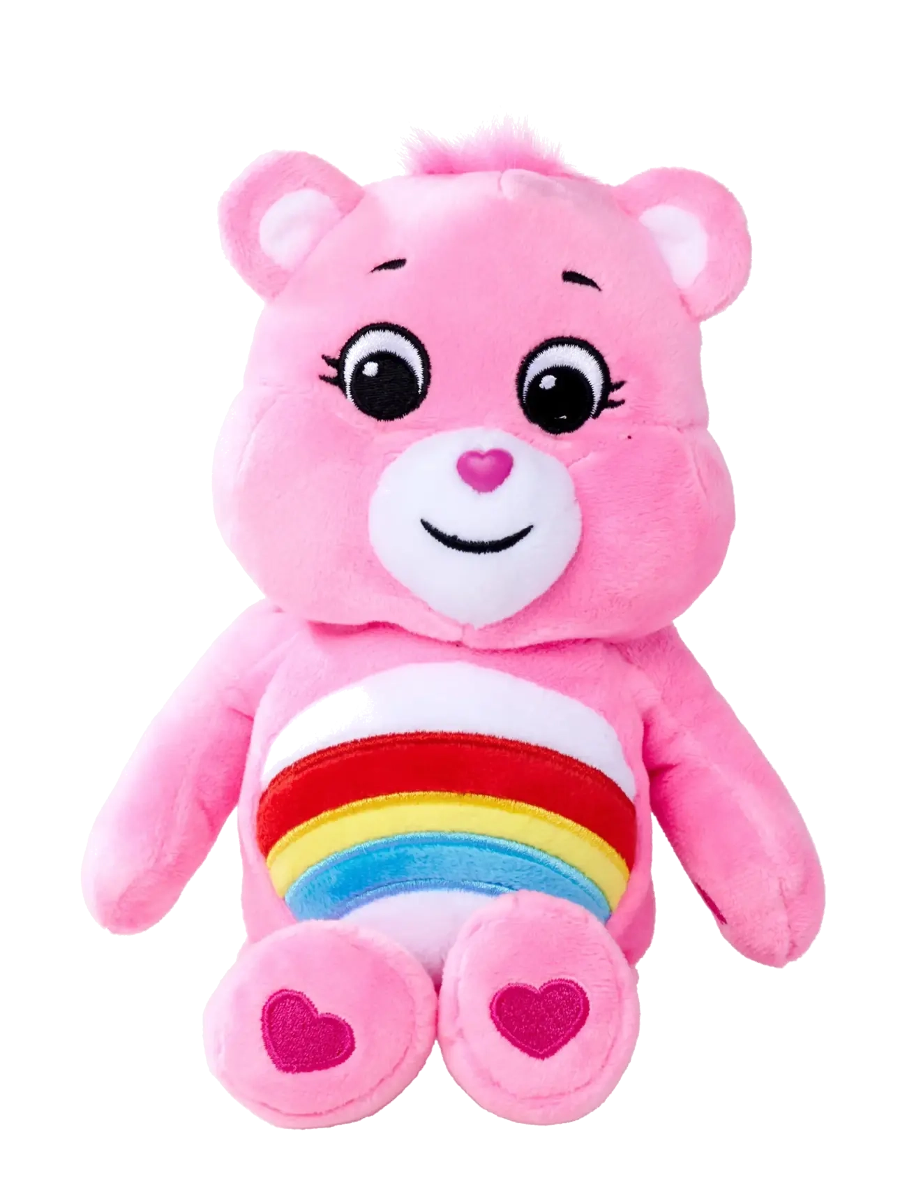 Simba Spielzeug Care Bears Plush Cheer Bear (23Cm), One Size, Soft Spielzeug, Rosa - Teddy Bears, Kinder