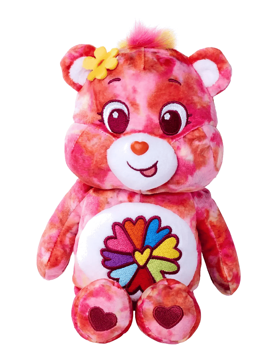 Simba Toys - Care Bears Plush - Flower Power Bear (23cm) - teddybären - red - 0
