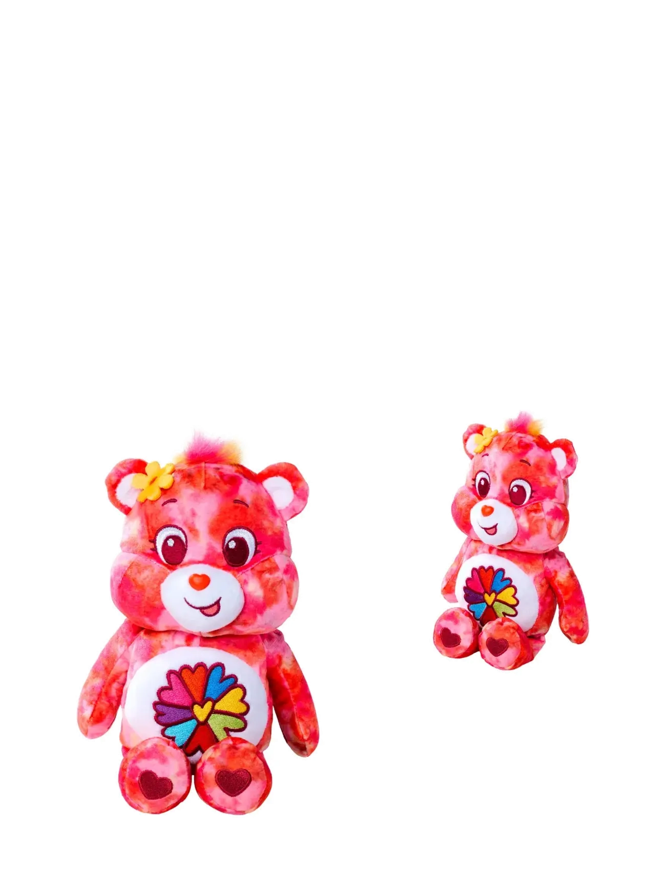 Simba Toys - Care Bears Plush - Flower Power Bear (23cm) - nallet - multi coloured - 1