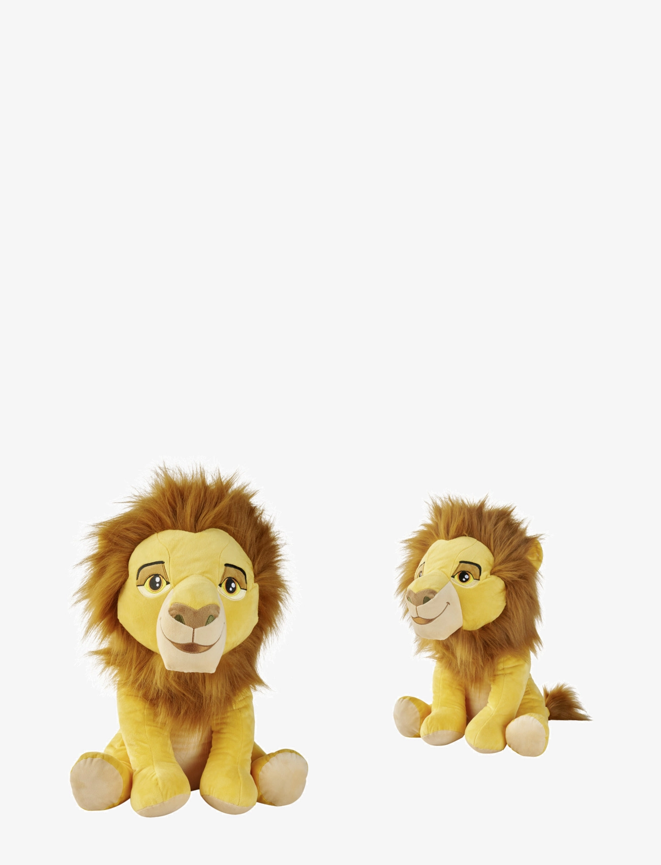 SIMBA Spielzeug Disney Lejonkungen Mufasa Gosedjur (45 Cm) Gelb - 45 CM - Kinder