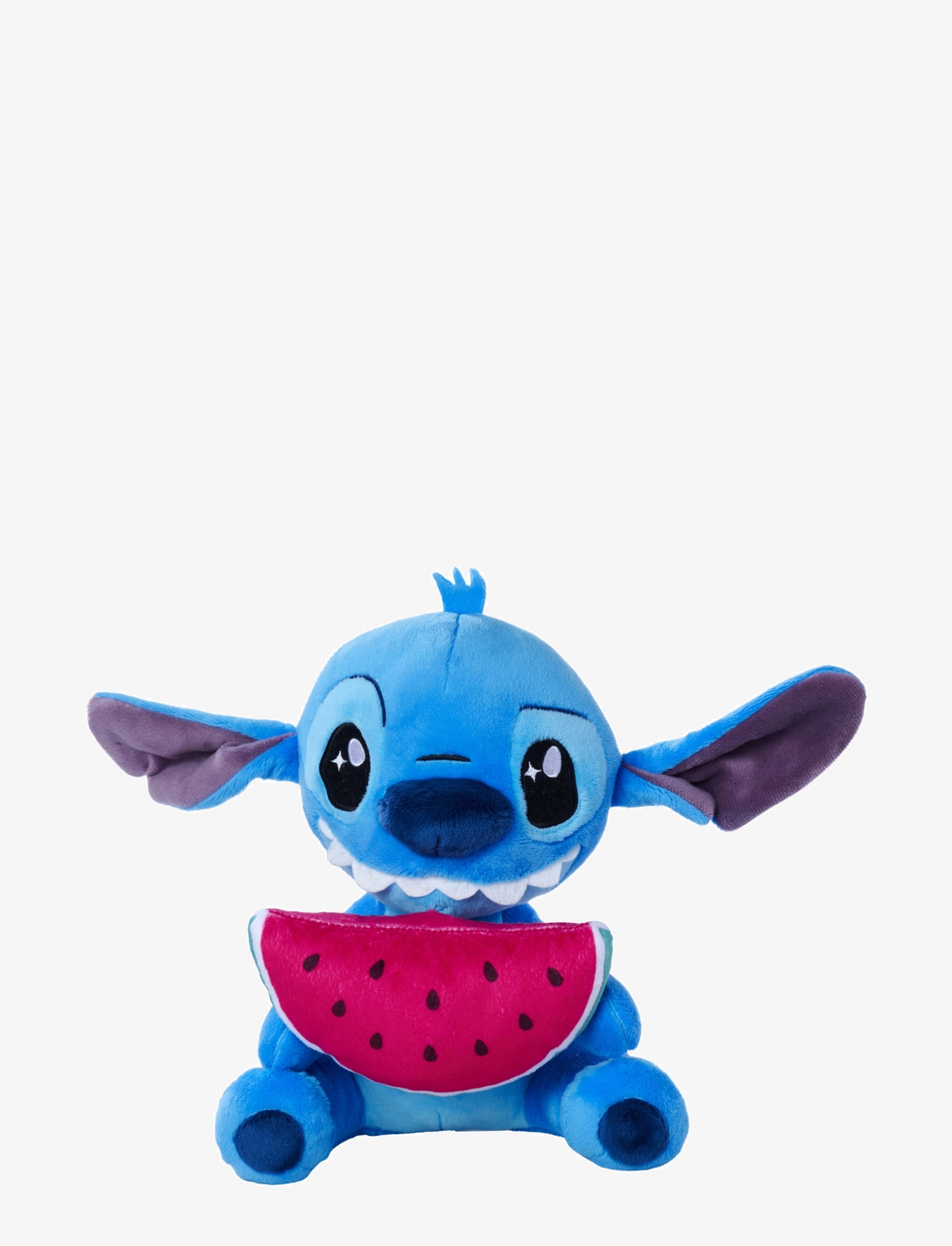 SIMBA Spielzeug Disney Lilo & Stitch, Stitch Med Vattenmelon Gosedjur (25Cm) Blau - 25 CM - Kinder