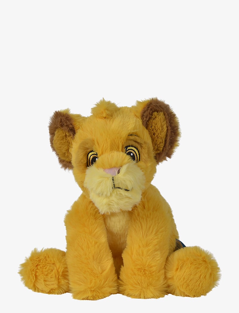 Løvernes Konge - Disney Super Soft Simba, 25cm - tøjdyr - yellow - 1