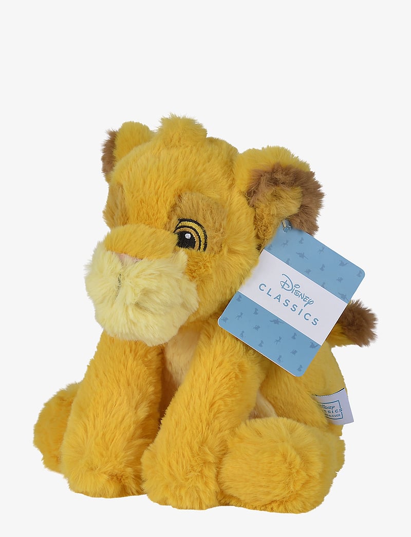 Løvernes Konge - Disney Super Soft Simba, 25cm - tøjdyr - yellow - 3