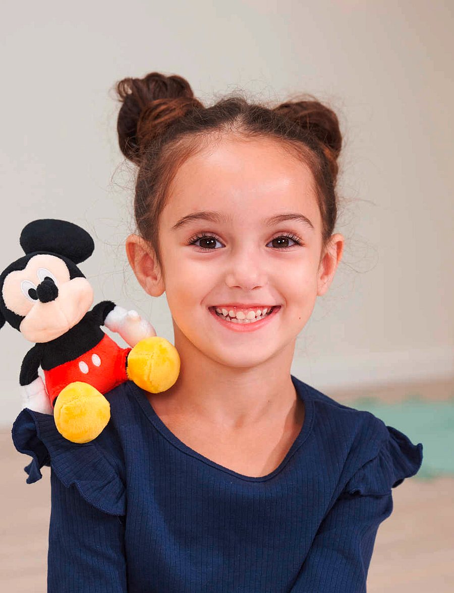 Miki Hiir - Disney Musse Pigg, Magnetisk Axelkompis (12 cm) - pehmed loomad - multi coloured - 0