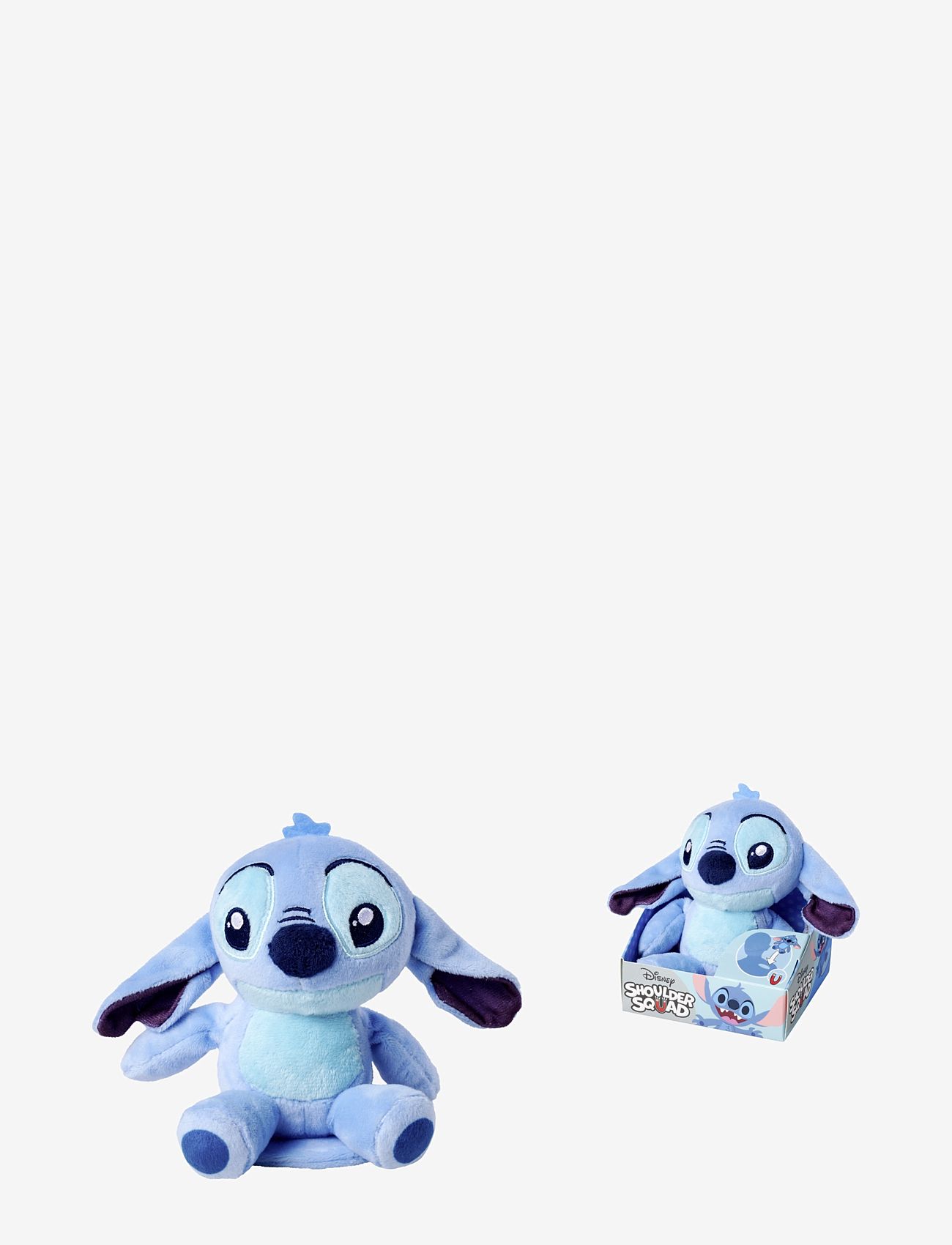 Lilo & Stitch - Disney Stitch Pigg, Magnetisk Axelkompis (12 cm) - tuskudýr - blue - 2