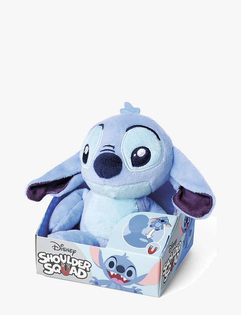 Lilo ja Stitch - Disney Stitch Pigg, Magnetisk Axelkompis (12 cm) - pehmed loomad - blue - 3