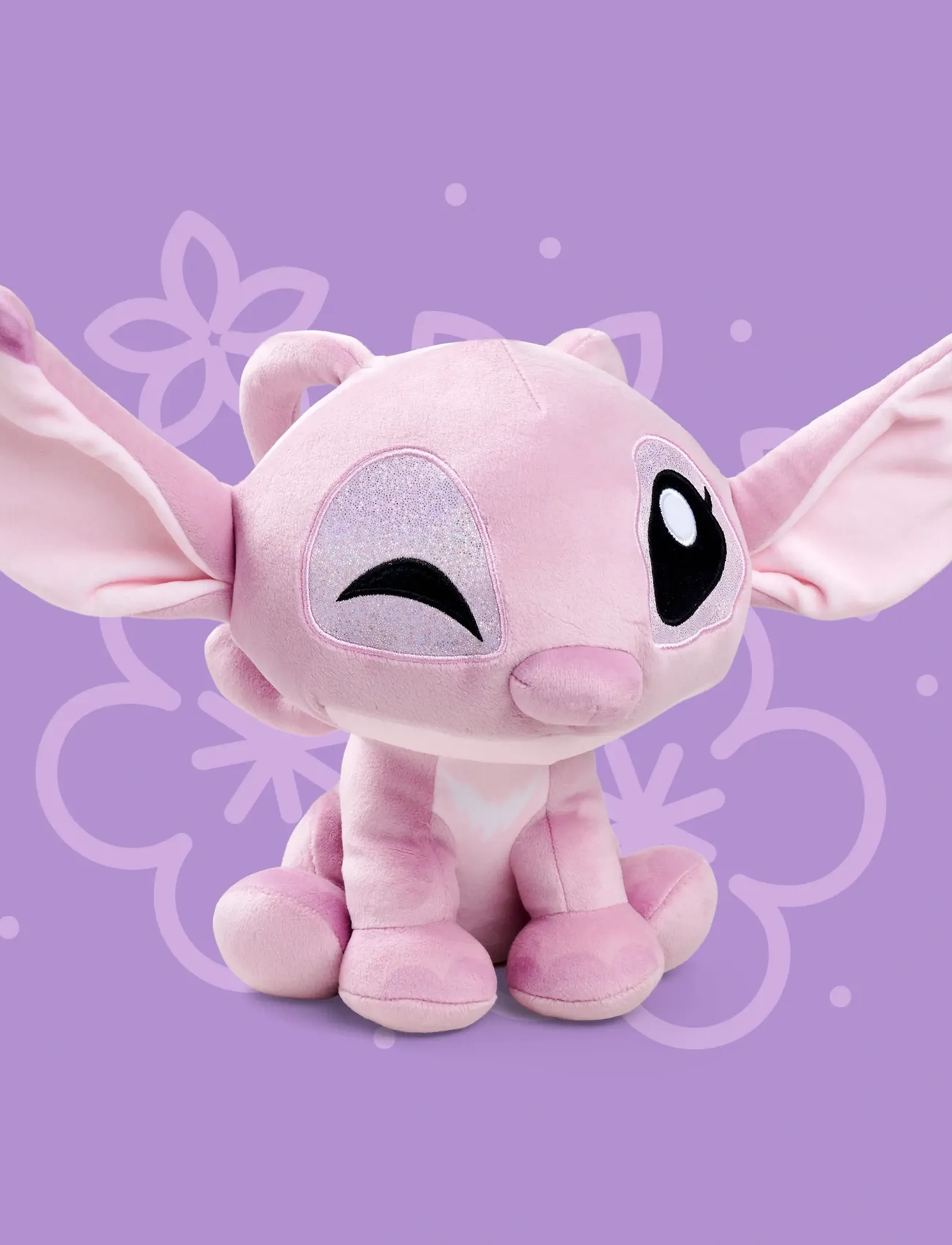 Lilo & Stitch - Disney Doorables Angel, 25cm - tøjdyr - pink - 3