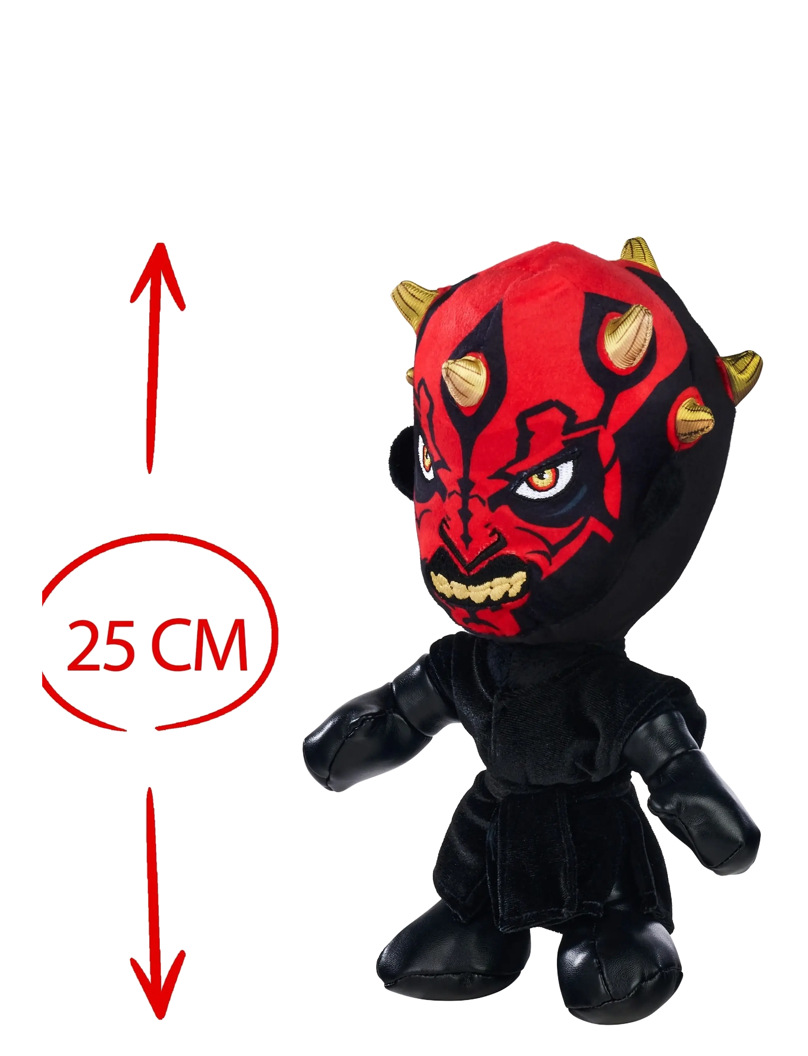 Simba Toys - Simba Plush - Darth Maul Plush Figure – 25 cm - multi coloured - 2