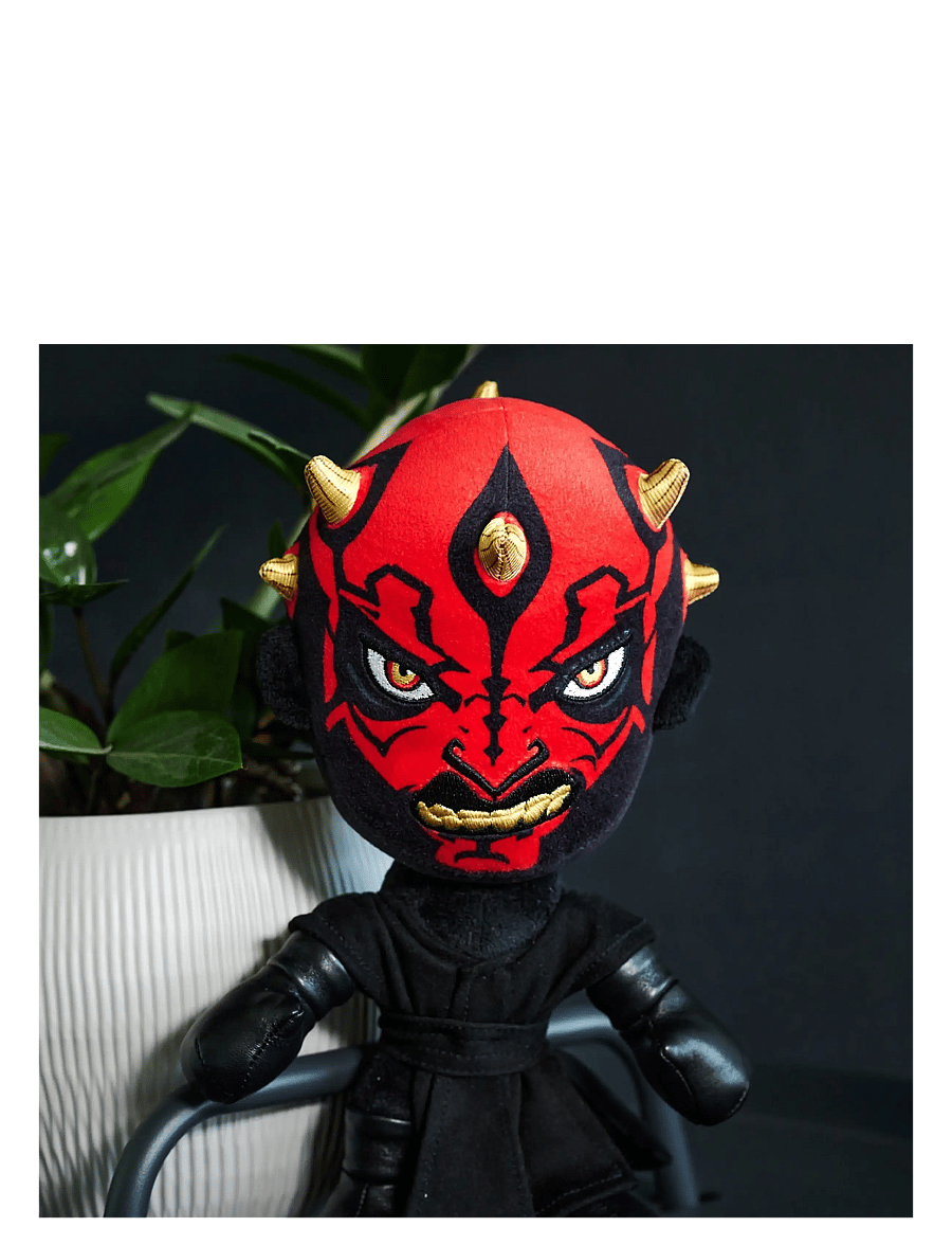 Simba Toys - Simba Plush - Darth Maul Plush Figure – 25 cm - multi coloured - 3