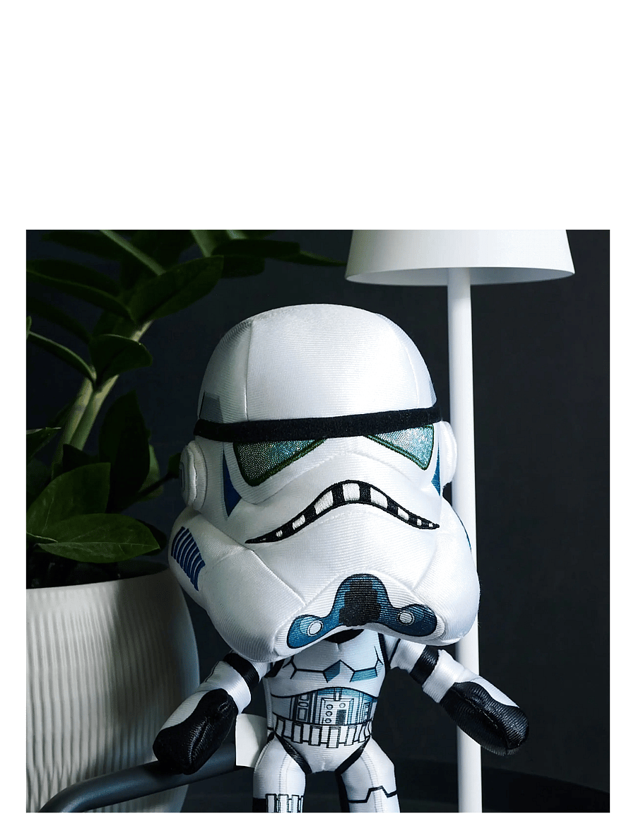 Simba Toys - Simba Plush - Stormtrooper Plush Figure – 25 cm - white - 3