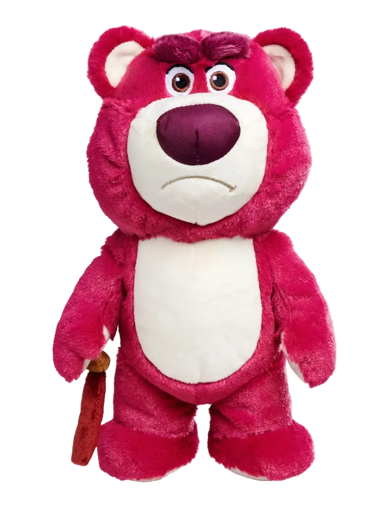 SIMBA Spielzeug Disney Pixar Lotso With Walking Stick Plush (25Cm) Pink - One Size - Kinder