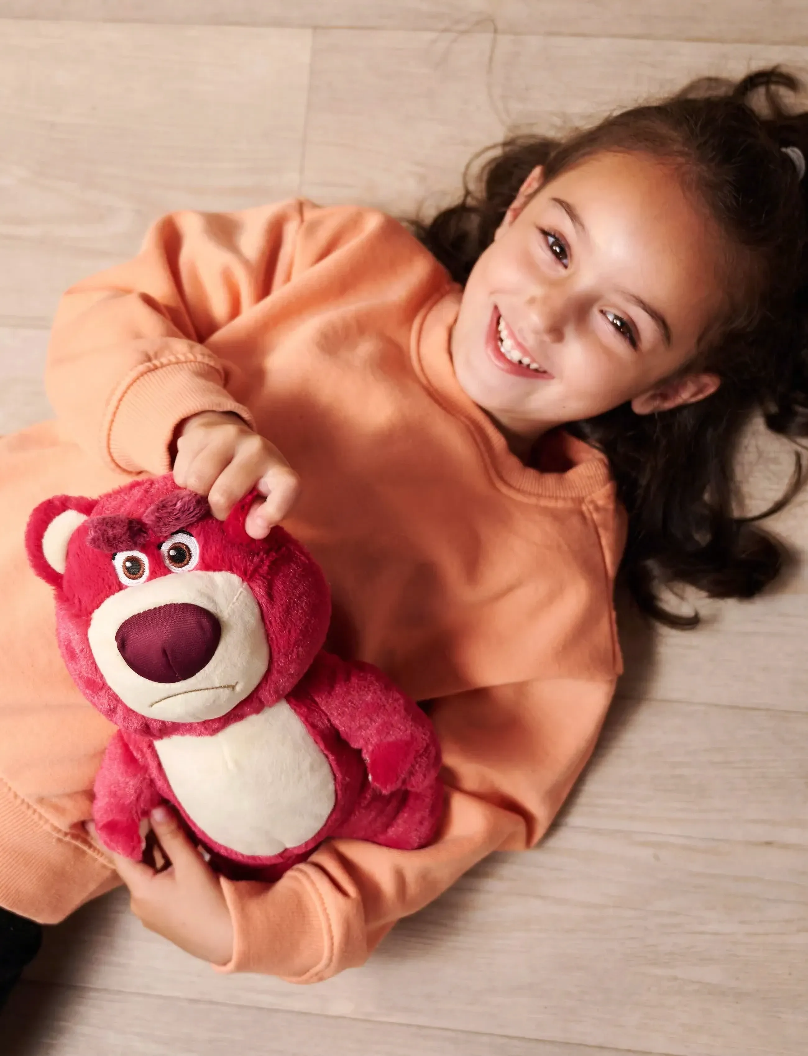 Simba Toys Disney Pixar Lotso With Walking Stick Plush (25Cm), Børn, Stuffed Dyr, Pink, Str: ONE SIZE