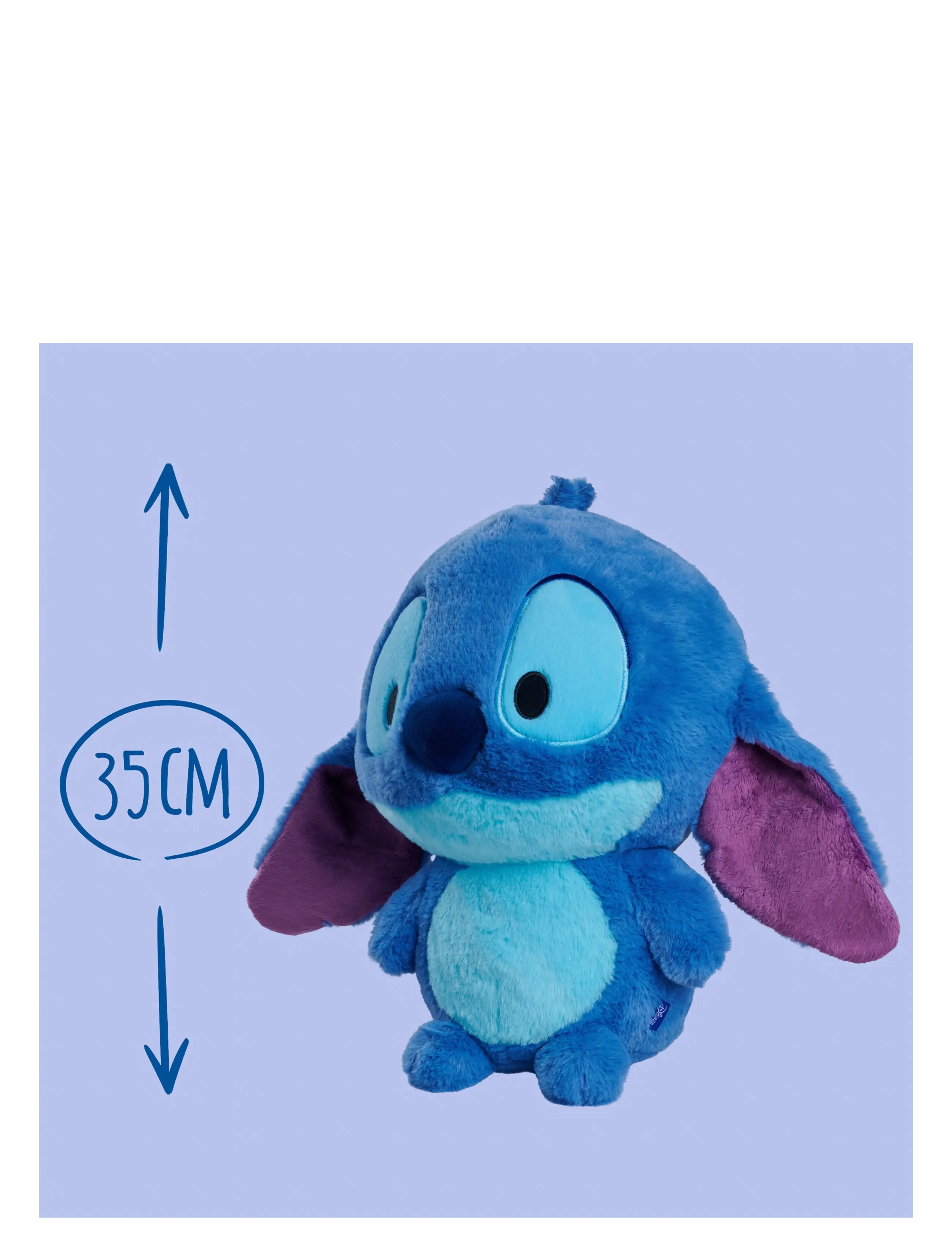 Simba Toys - Simba Plush - Huggables Stitch – 35 cm - geschenke unter 50€ - blue - 2