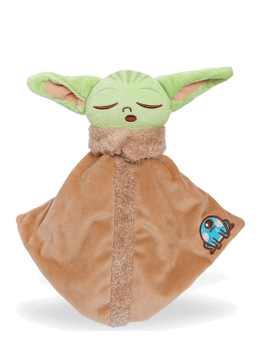 Simba Toys - Simba Plush - Star Wars – Grogu Head with Comforter - geschenke unter chf 50 - multi coloured - 0