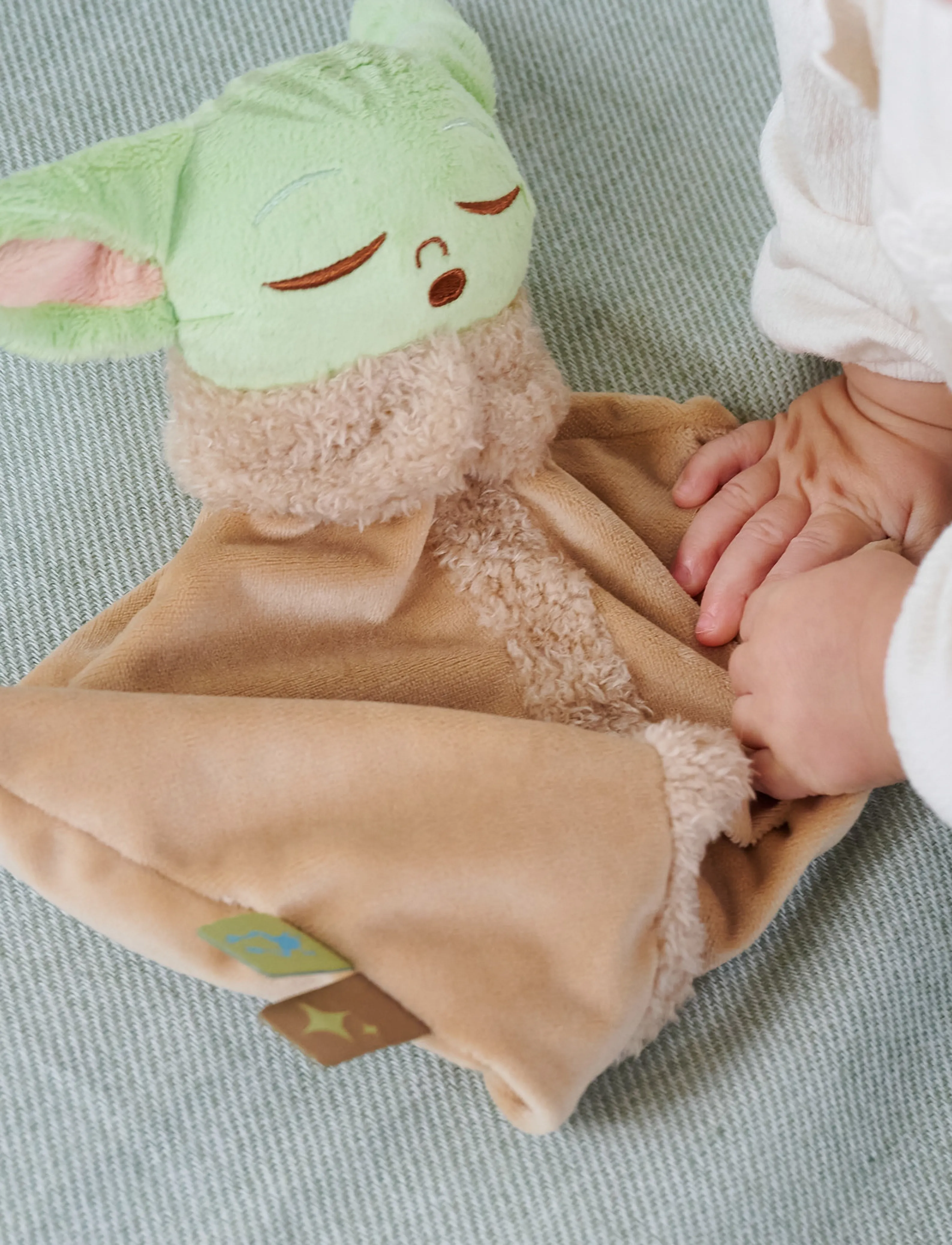 Star Wars - Simba Plush - Star Wars – Grogu Head with Comforter - stuffed toys - multi coloured - 2